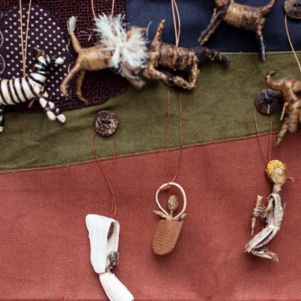 African Advent Calendar - Kenyan materials and design for a fair trade social enterprise