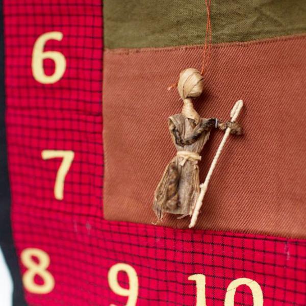 African Advent Calendar - Kenyan materials and design for a fair trade boutique