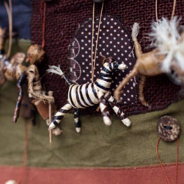 African Advent Calendar - Kenyan materials and design for a fair trade boutique