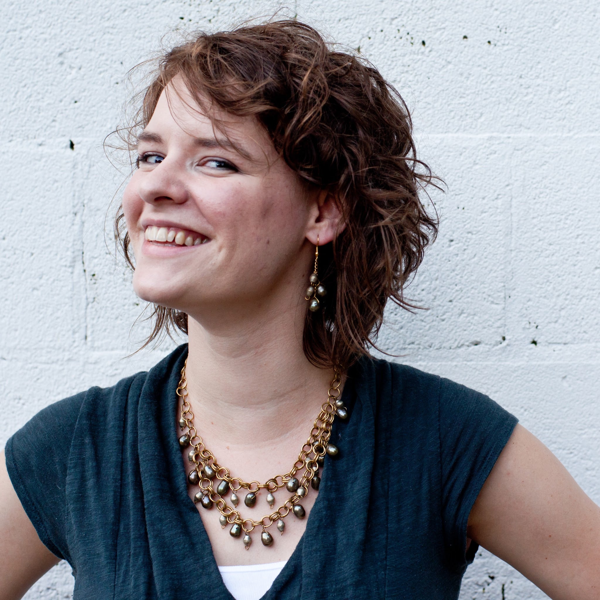 Mother's Pearl Necklace - Kenyan materials and design for a fair trade social enterprise