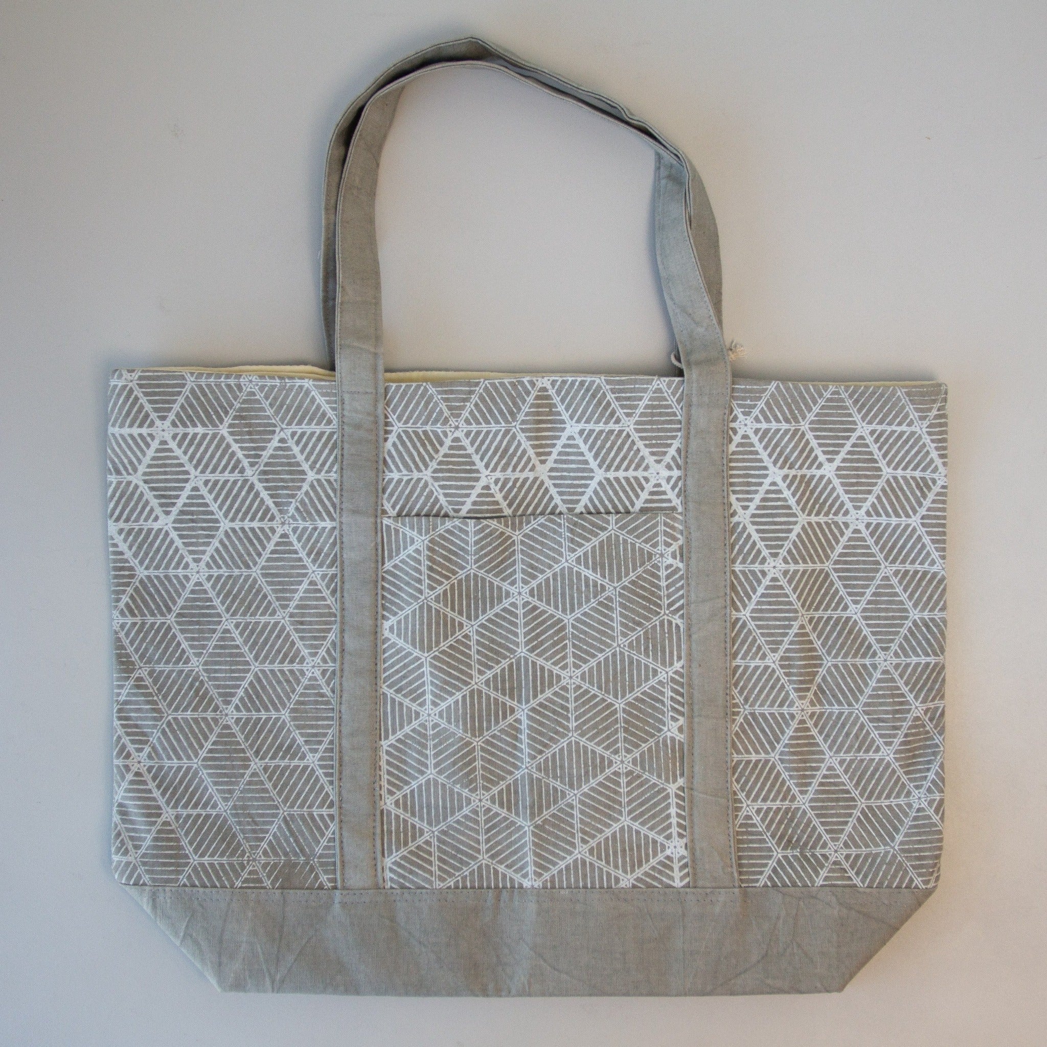 Kenya Canvas Tote - handmade by the women of Amani Kenya for a Fair Trade social enterprise