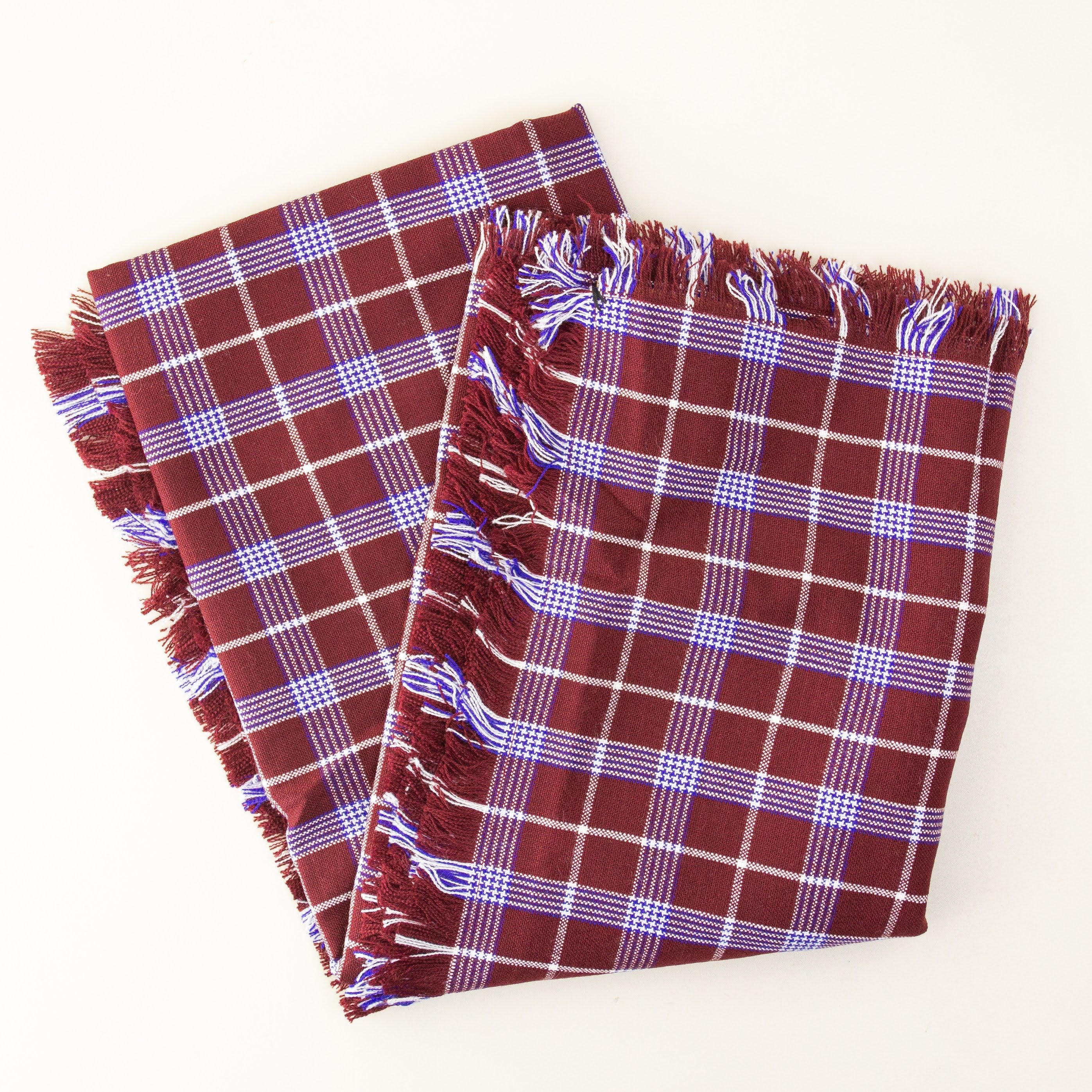 Maasai Blanket Scarf - handmade by the women of Kenya for a Fair Trade social enterprise