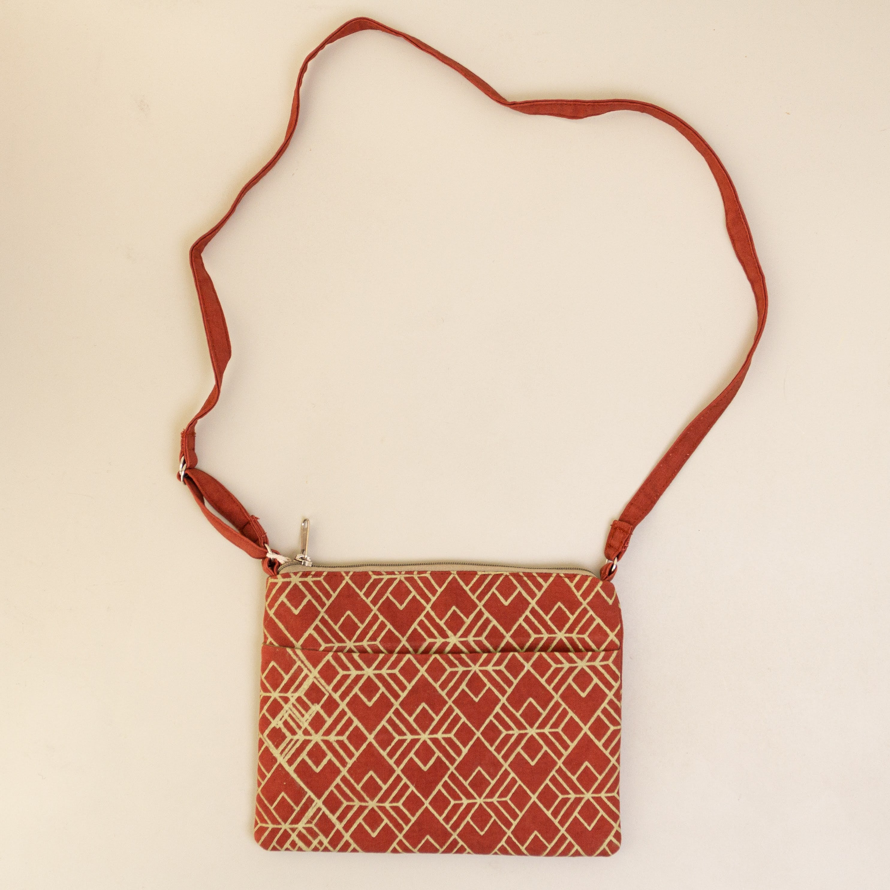 Crossbody Bag - handmade by the women of Amani Kenya for a Fair Trade social enterprise