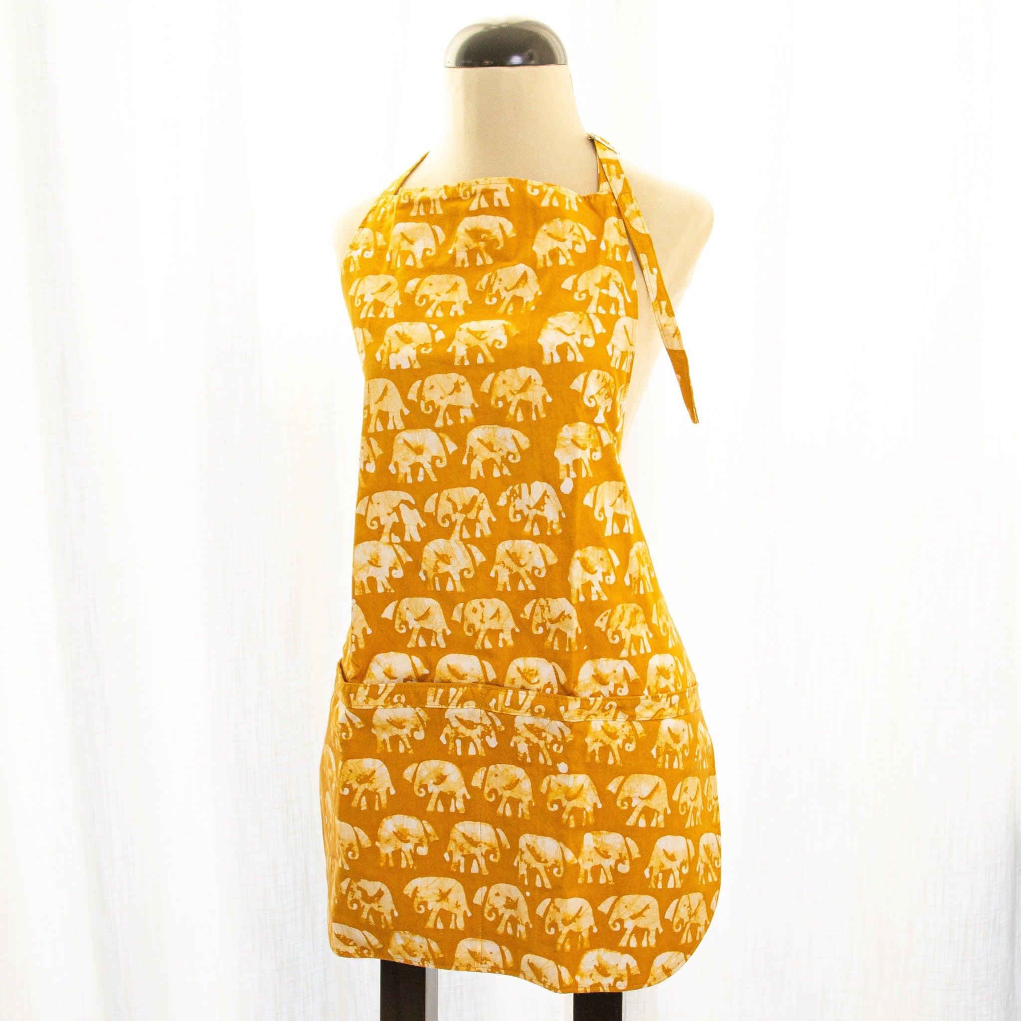 Fair trade apron from Amani ya Juu, a socio-economic enterprise employing refugee women in East Africa