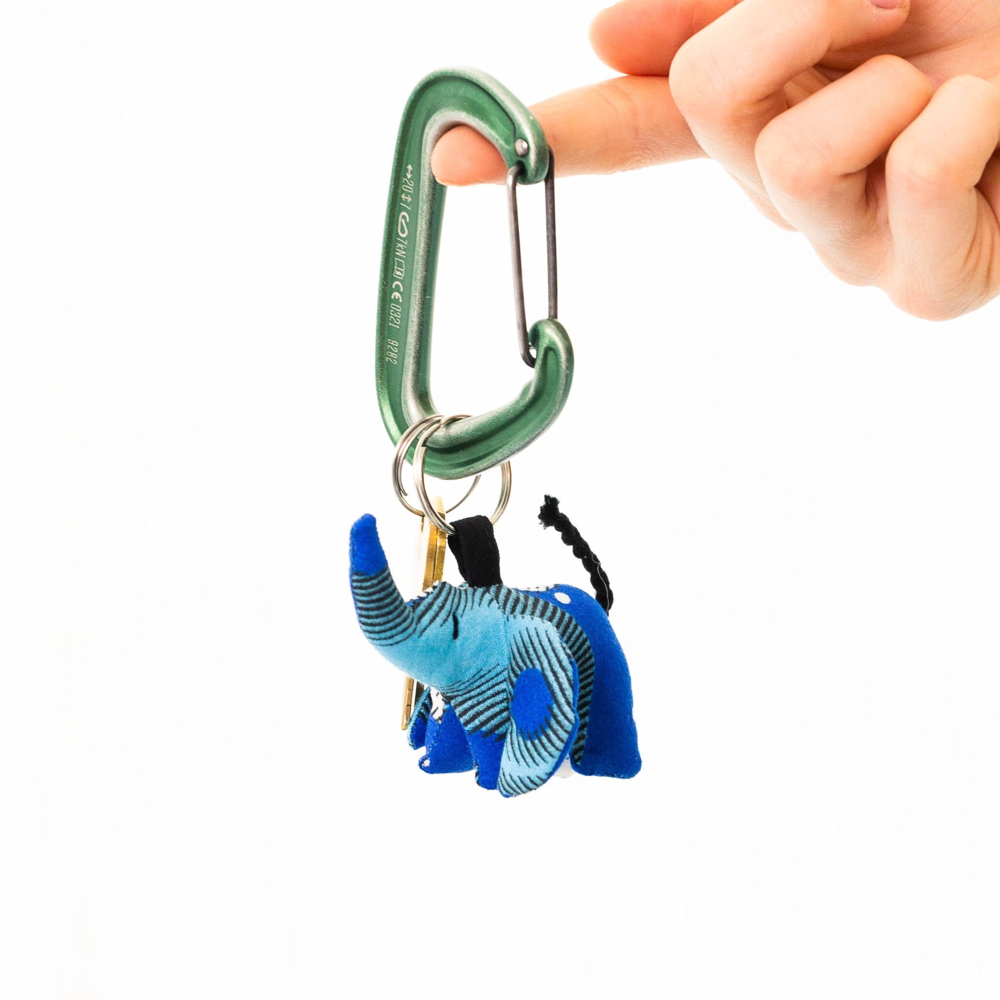 Uganda Animal Keychain - handmade by the women of Amani using Ugandan materials for a Fair Trade boutique