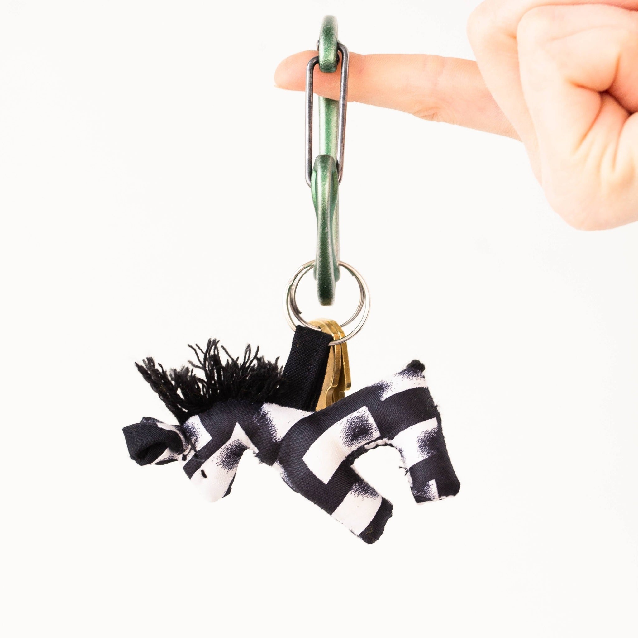 Uganda Animal Keychain - handmade by the women of Amani using Ugandan materials for a Fair Trade boutique