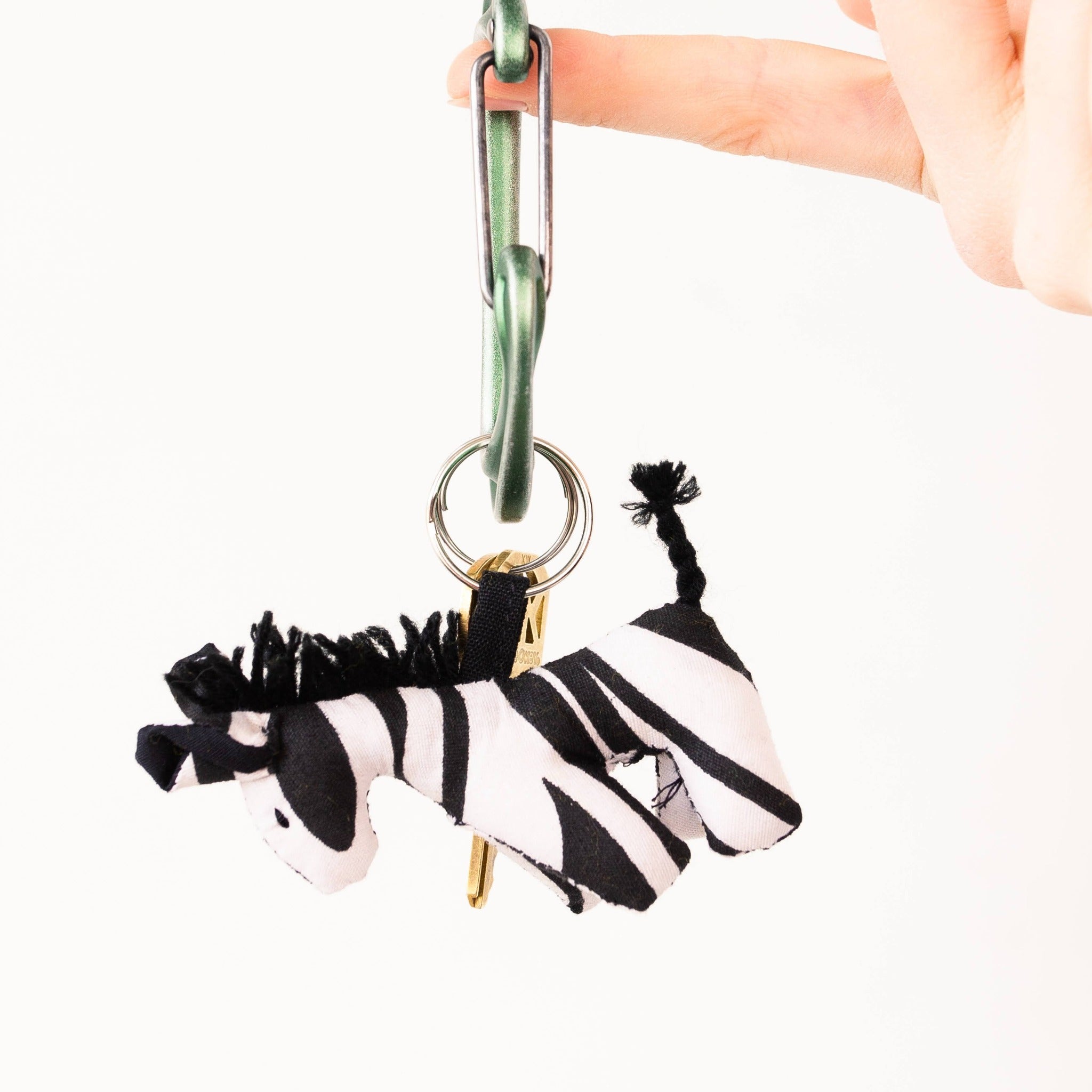 Uganda Animal Keychain - handmade by the women of Amani using Ugandan materials for a Fair Trade boutique