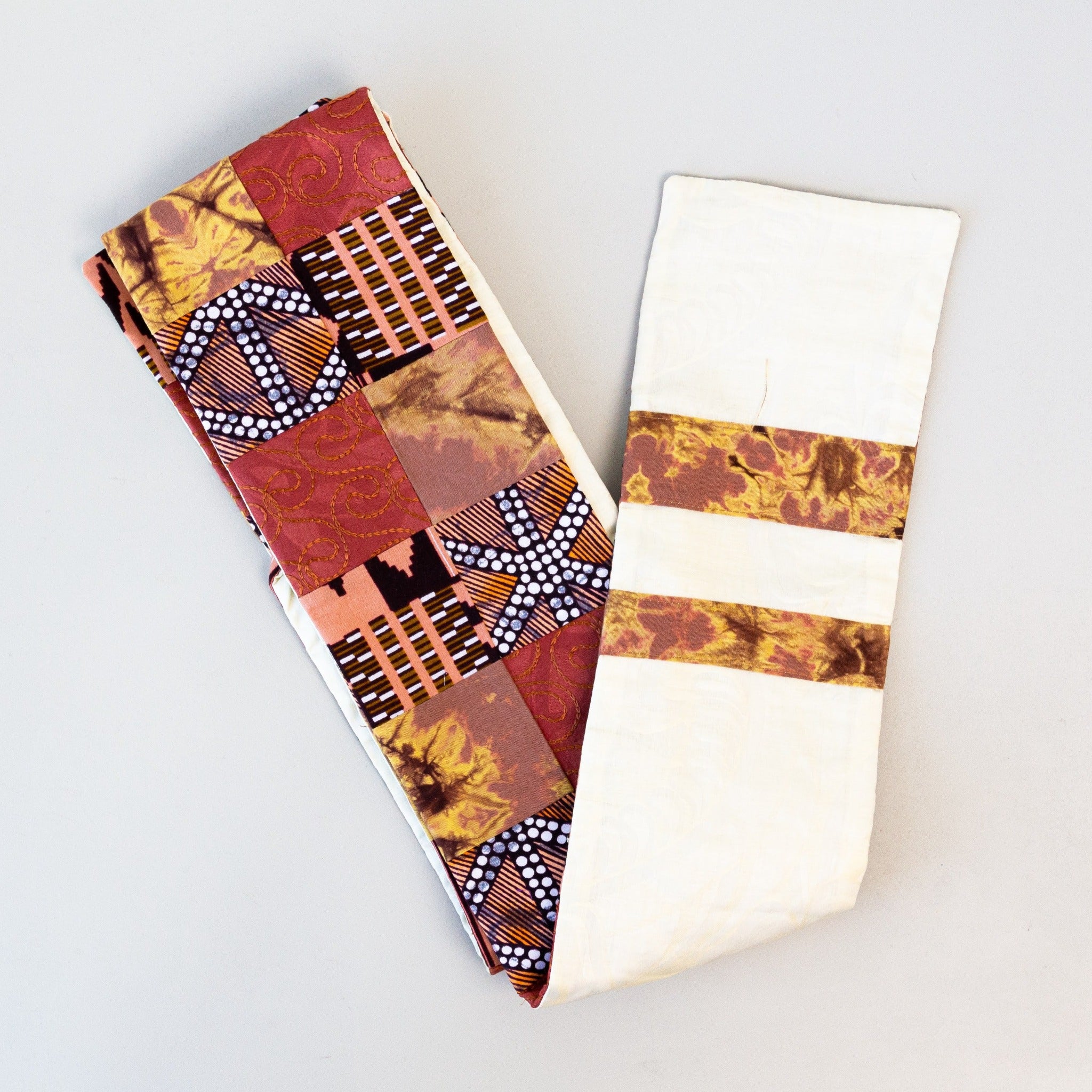 Kitenge Patch Pastor Stole - Kenyan materials and design for a fair trade social enterprise