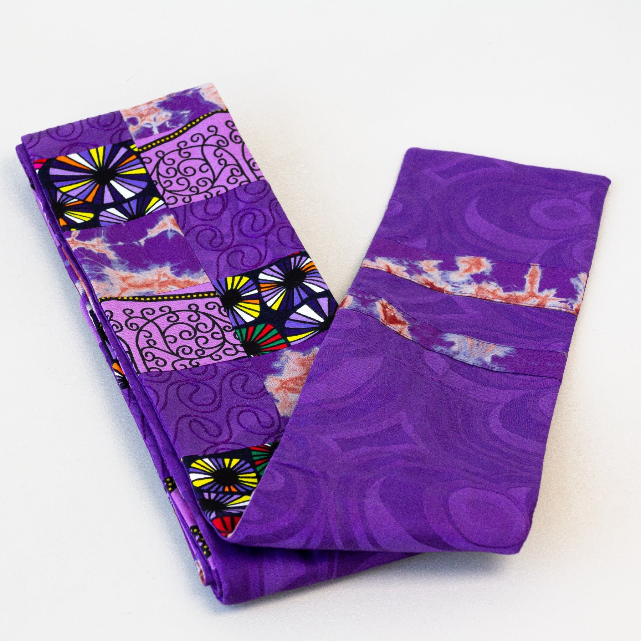 Kitenge Patch Pastor Stole - Kenyan materials and design for a fair trade social enterprise