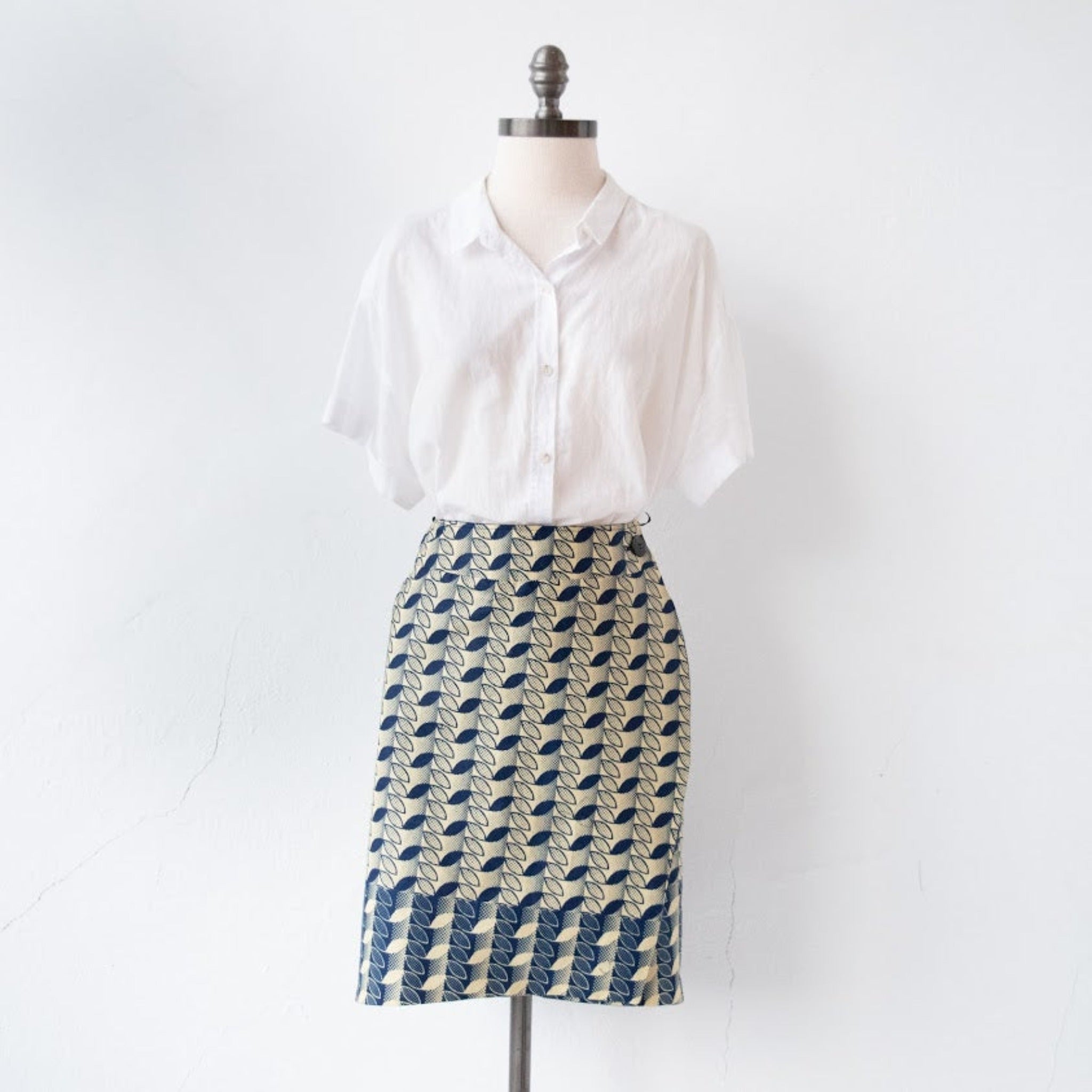 Simple Wrap Skirt - Kenyan materials and design for a fair trade boutique