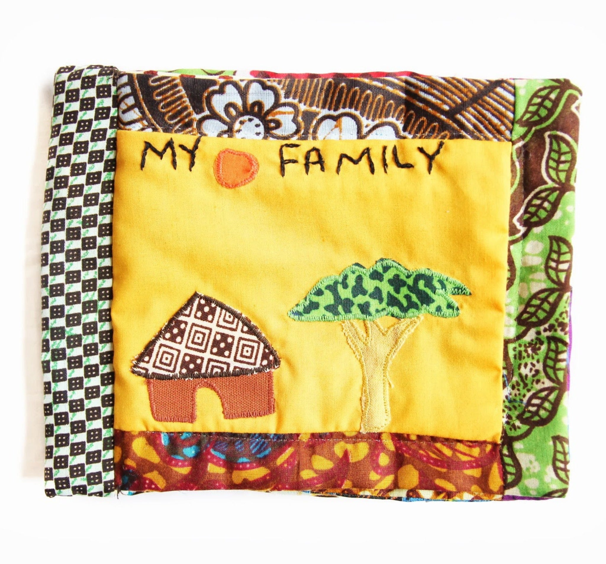 Baby Album - Kenyan materials and design for a fair trade boutique