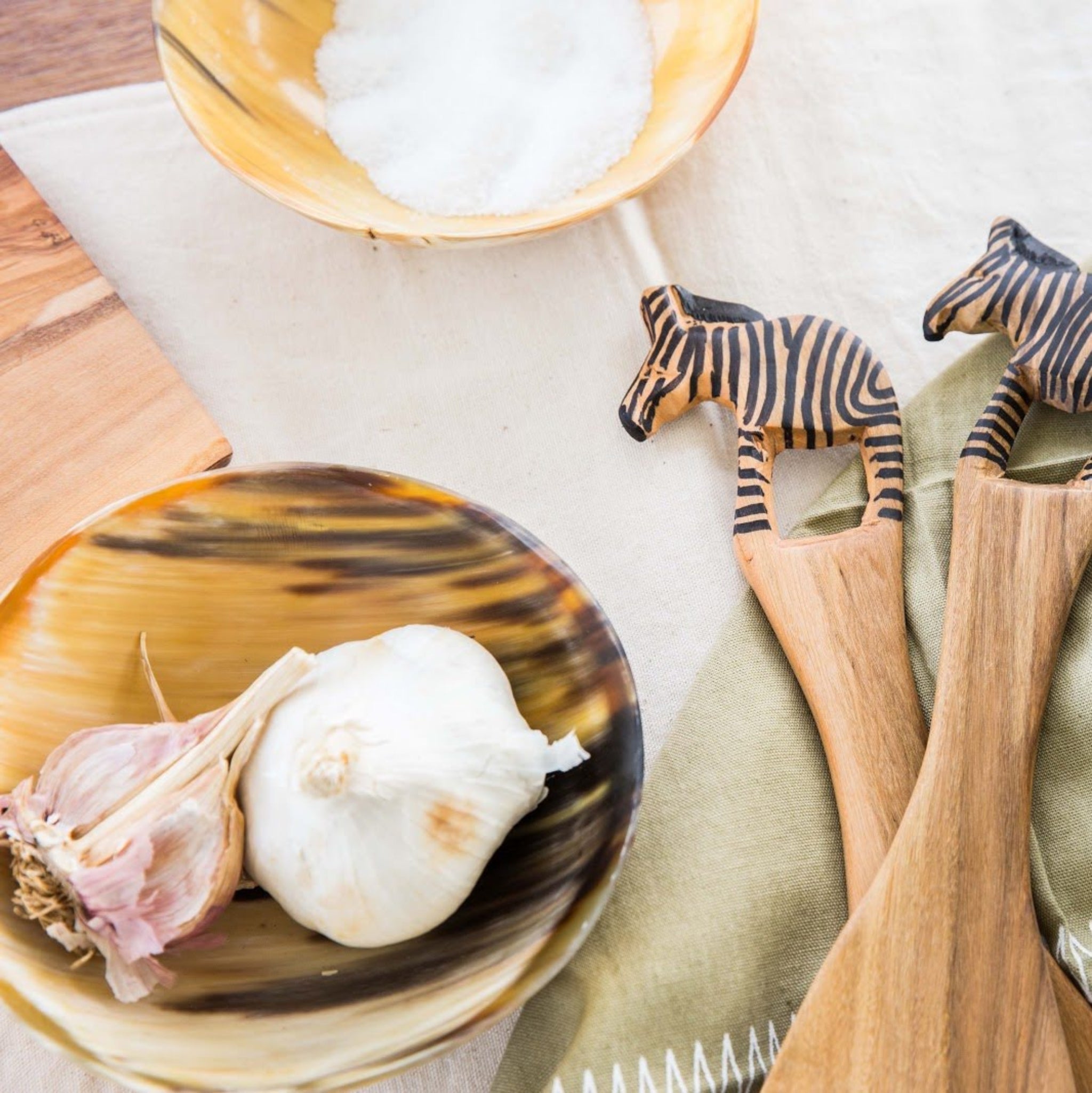 Cow Horn Bowl - Kenyan materials and design for a fair trade social enterprise