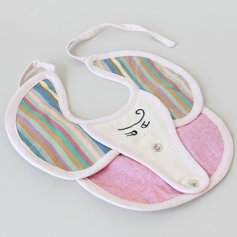 Elephant Baby Bib - made for a fair trade social enterprise