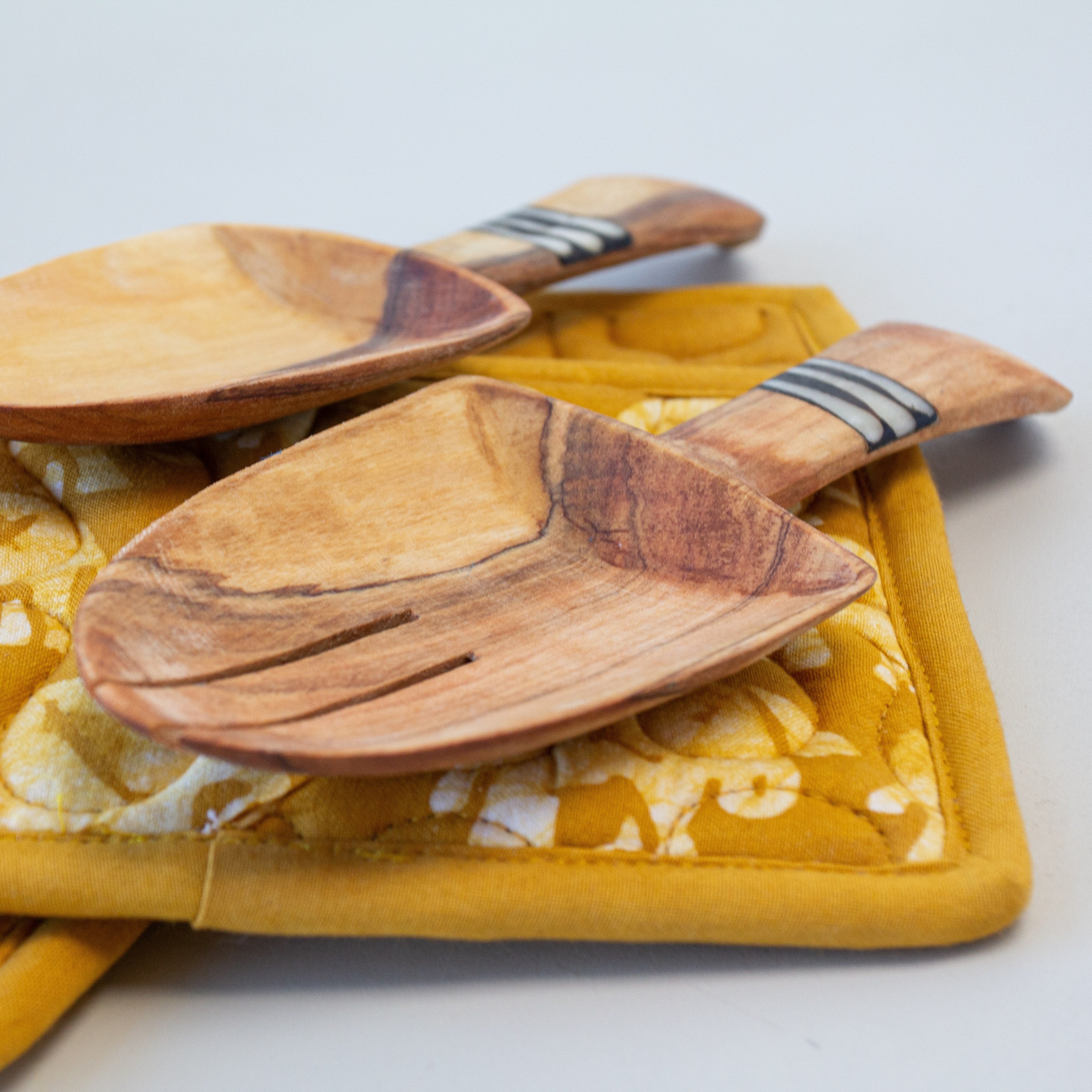 Hot Pad & Spoon Set | Batik - Kenyan materials and design for a fair trade boutique