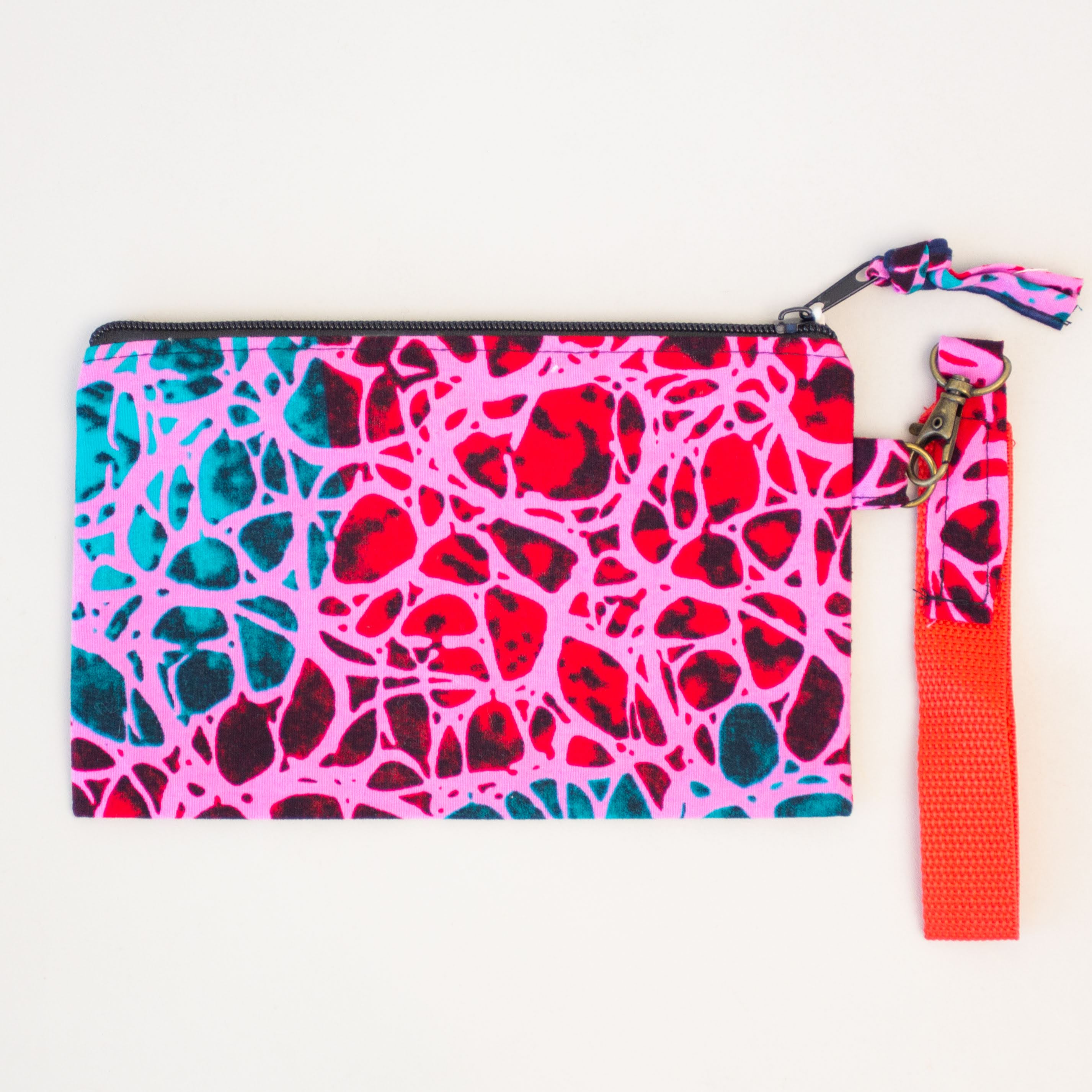 Uganda Wristlet - handmade by the women of Amani using Ugandan materials for a Fair Trade boutique