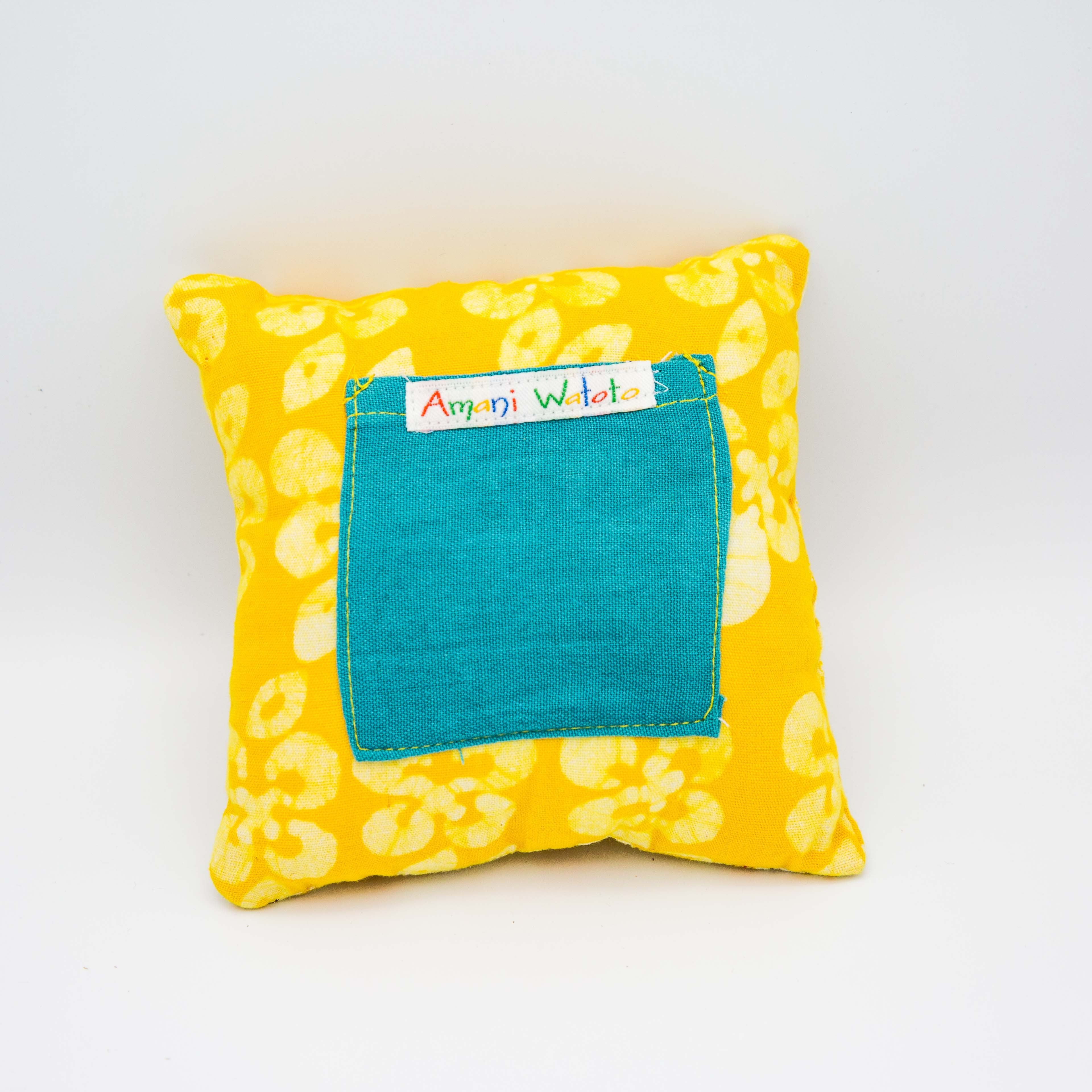 Tooth Pillow - Kenyan materials and design for a fair trade boutique