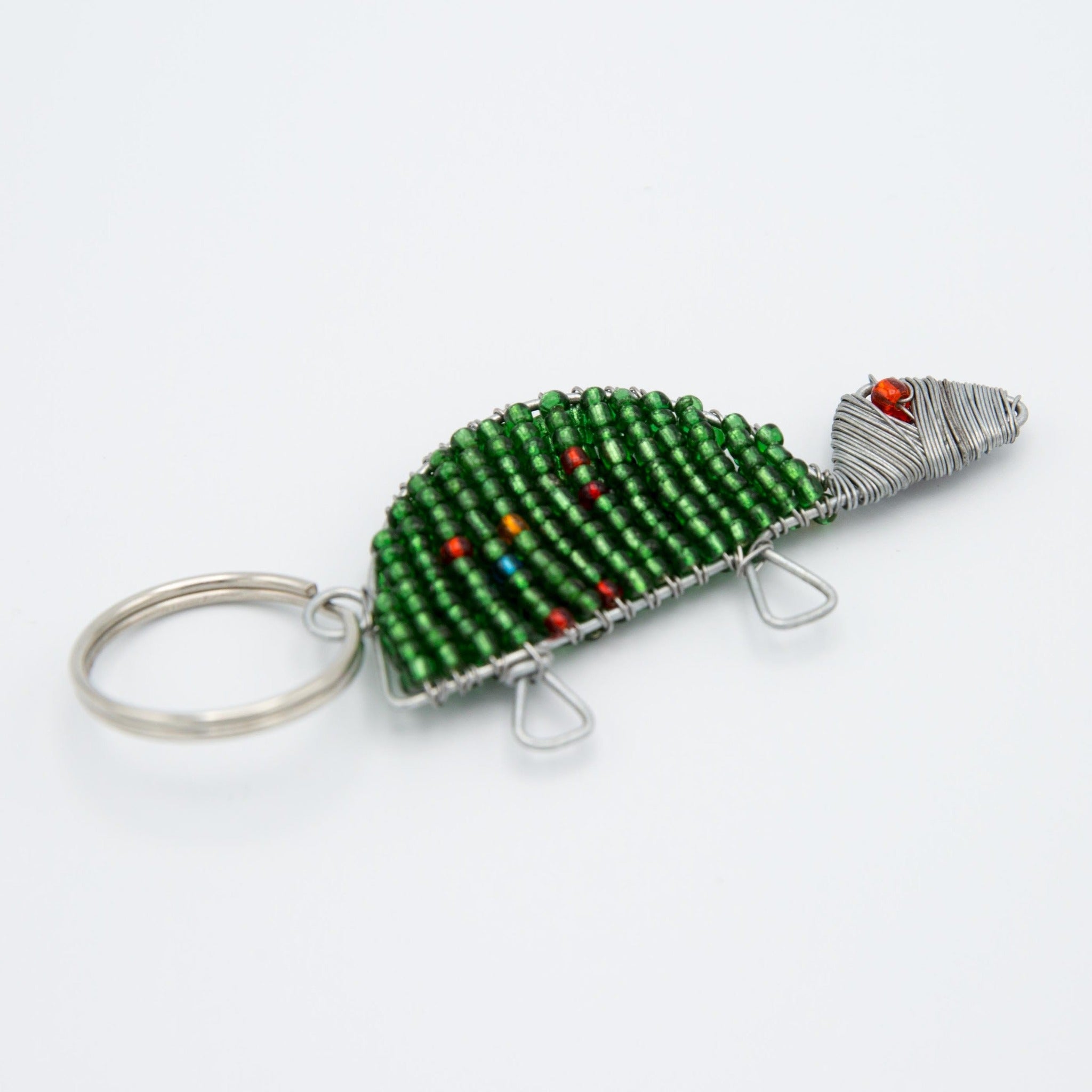 Beaded Keychains - Kenyan materials and design for a fair trade boutique