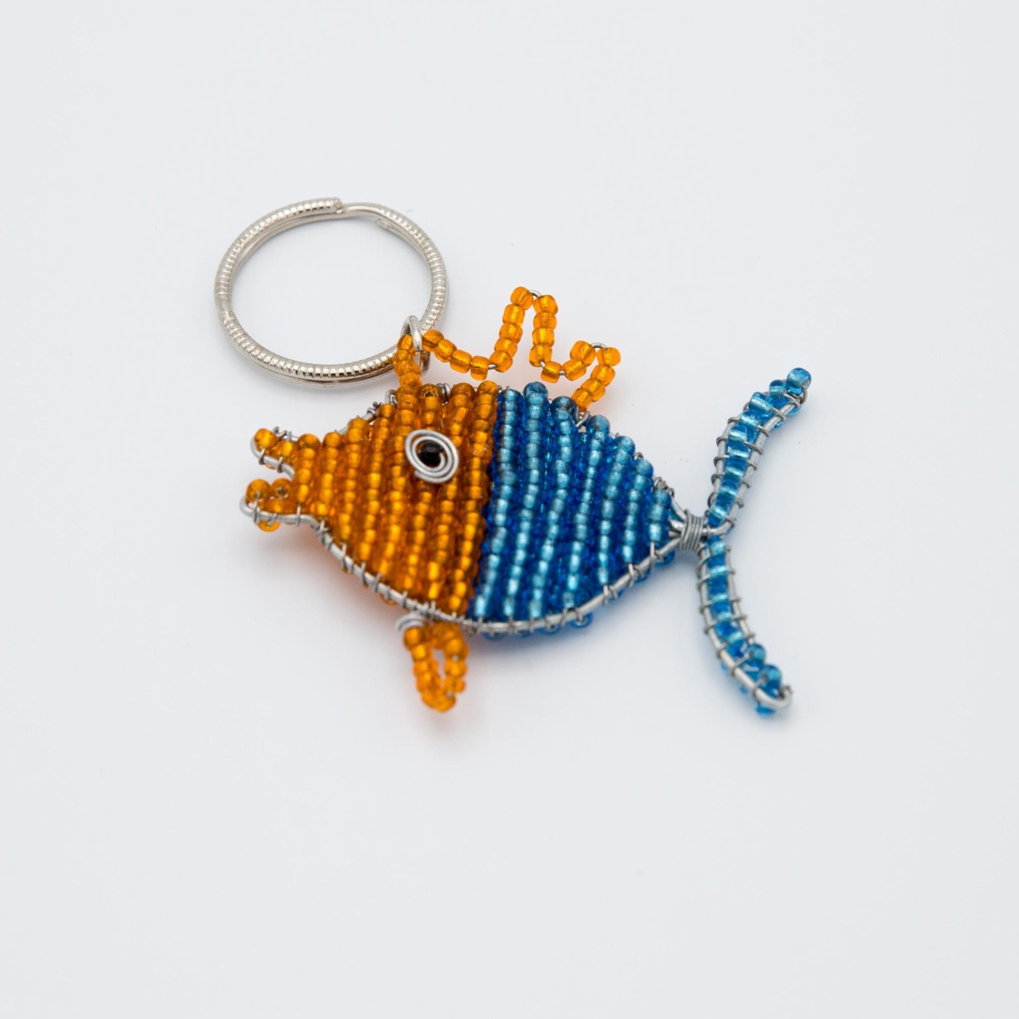 Beaded Keychains - Kenyan materials and design for a fair trade social enterprise