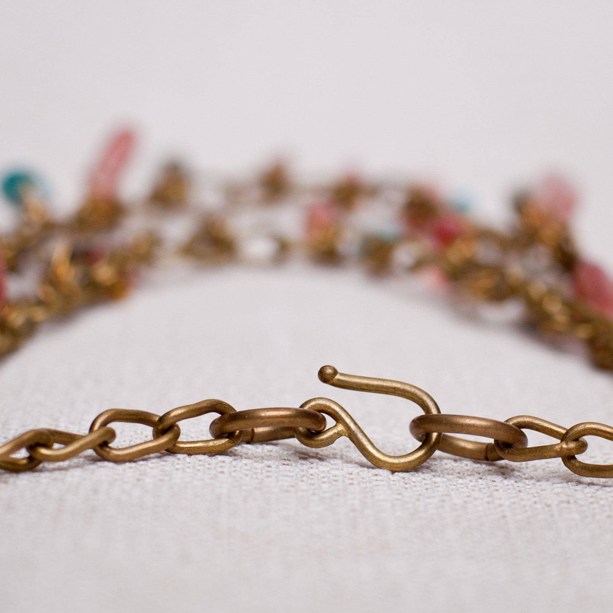 Sweet Stone Necklace - Kenyan materials and design for a fair trade boutique