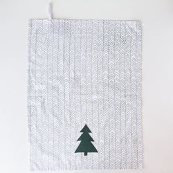 Christmas Dish Towel hand-crafted by the women of Amani ya Juu in Kenya using African fabrics and materials