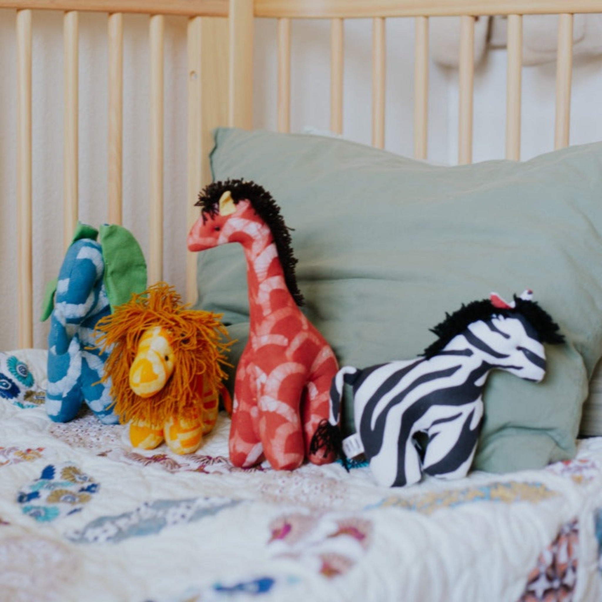 Plush Animals - Kenyan materials and design for a fair trade boutique