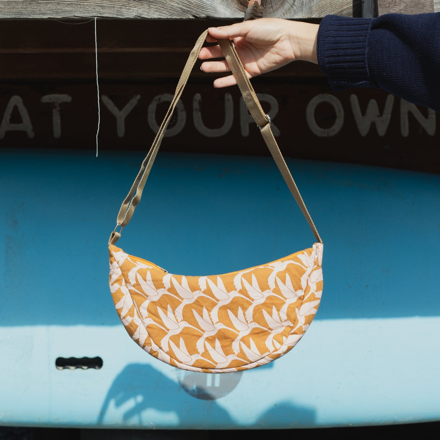Crescent Sling Bag