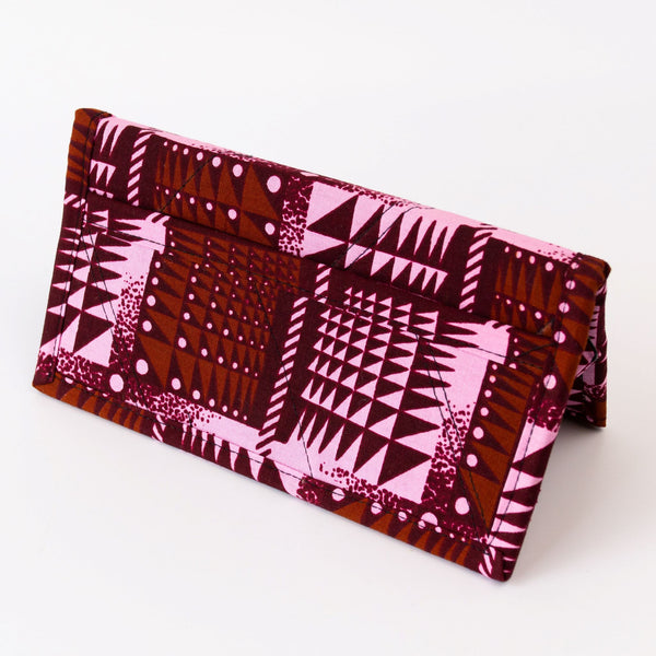 Kitenge Folding Wallet - Ugandan materials and design for a fair trade boutique