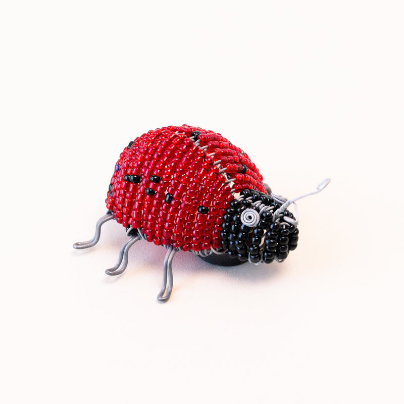 Beaded Animal Magnet - Kenyan materials and design for a fair trade boutique