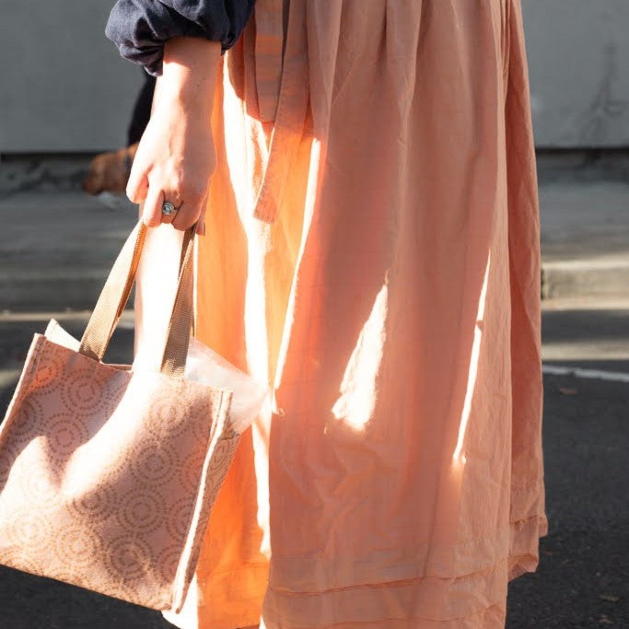 Lunch Tote - handmade using local Kenyan materials by the Amani women for a Fair Trade social enterprise