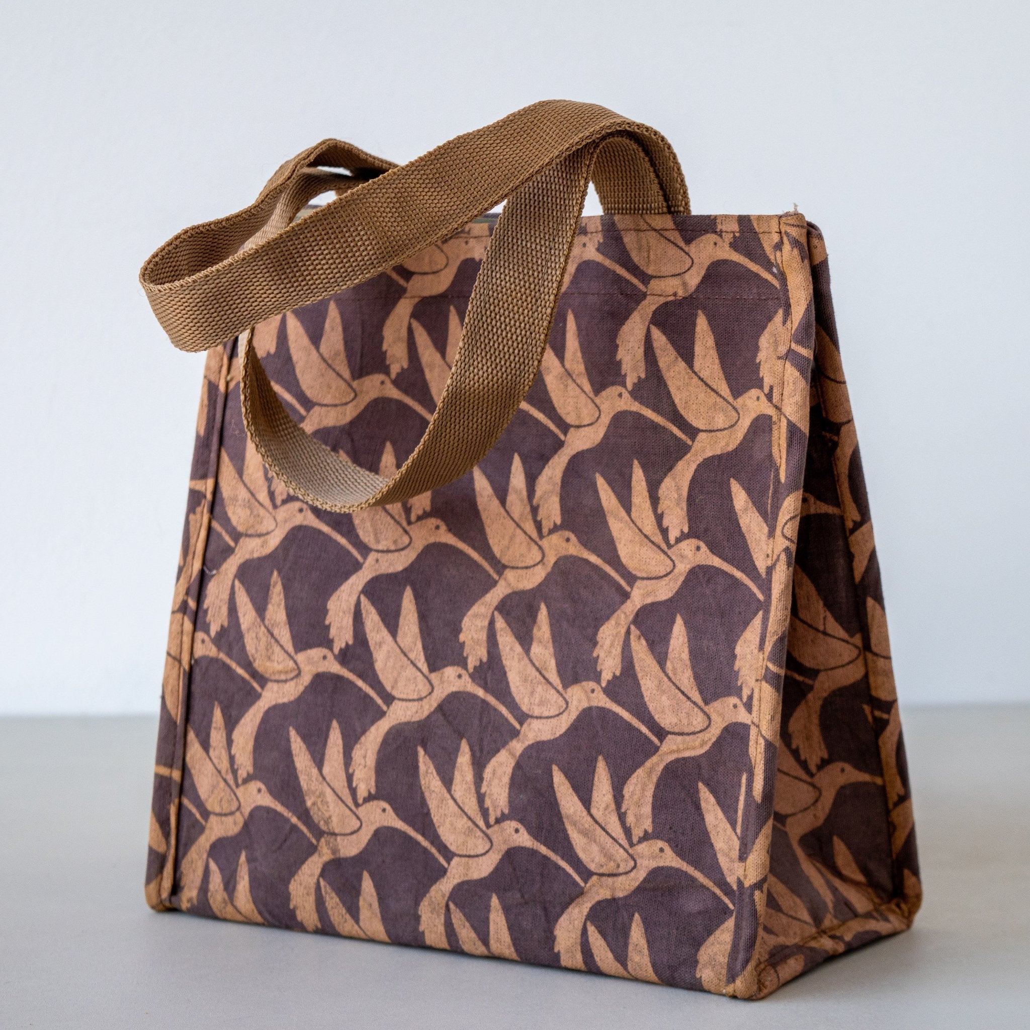 Lunch Tote - handmade using local Kenyan materials by the Amani women for a Fair Trade boutique