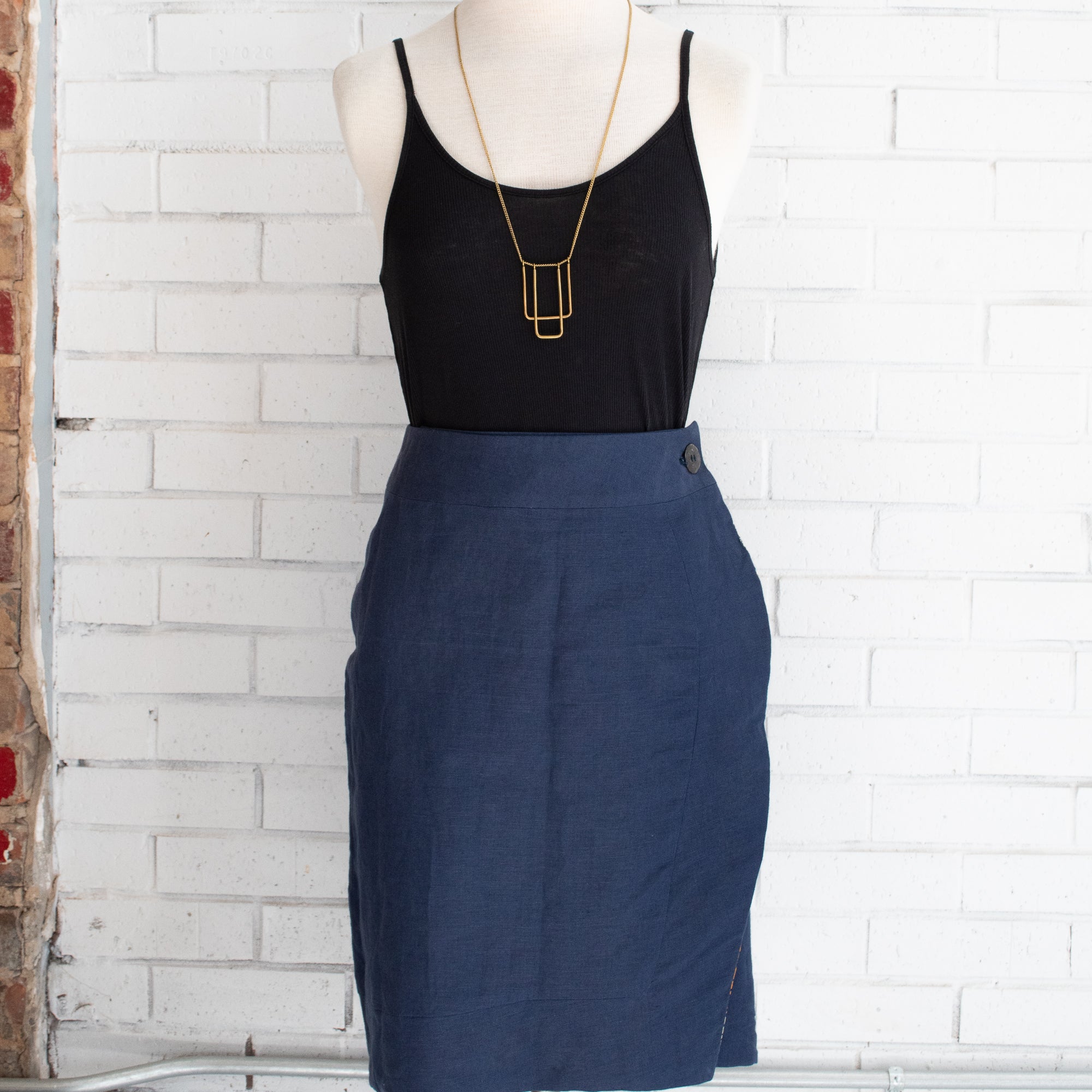 Simple Wrap Skirt - Kenyan materials and design for a fair trade boutique