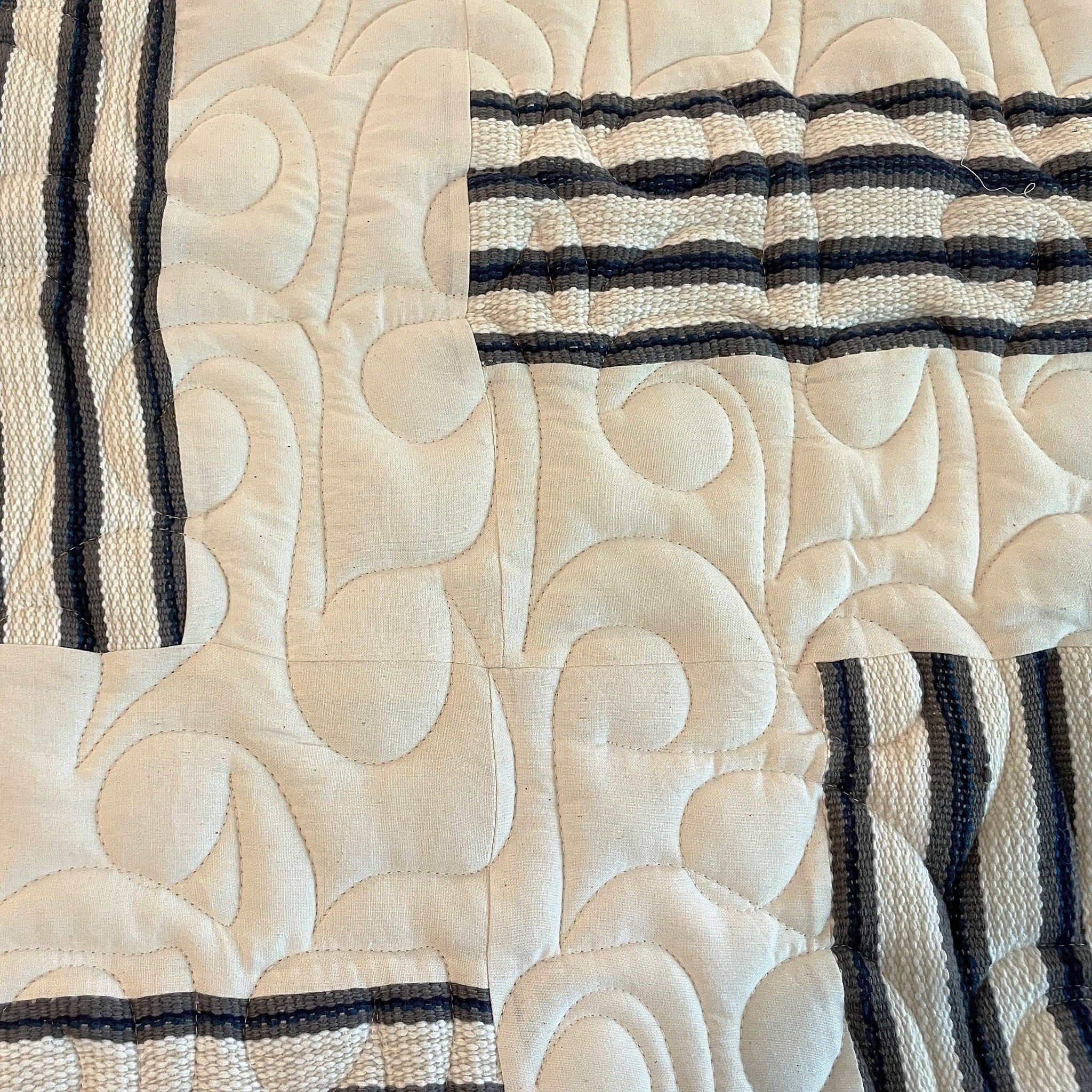 An Amani quilt - handstitched by the women at Amani Kenya for a Fair Trade social enterprise