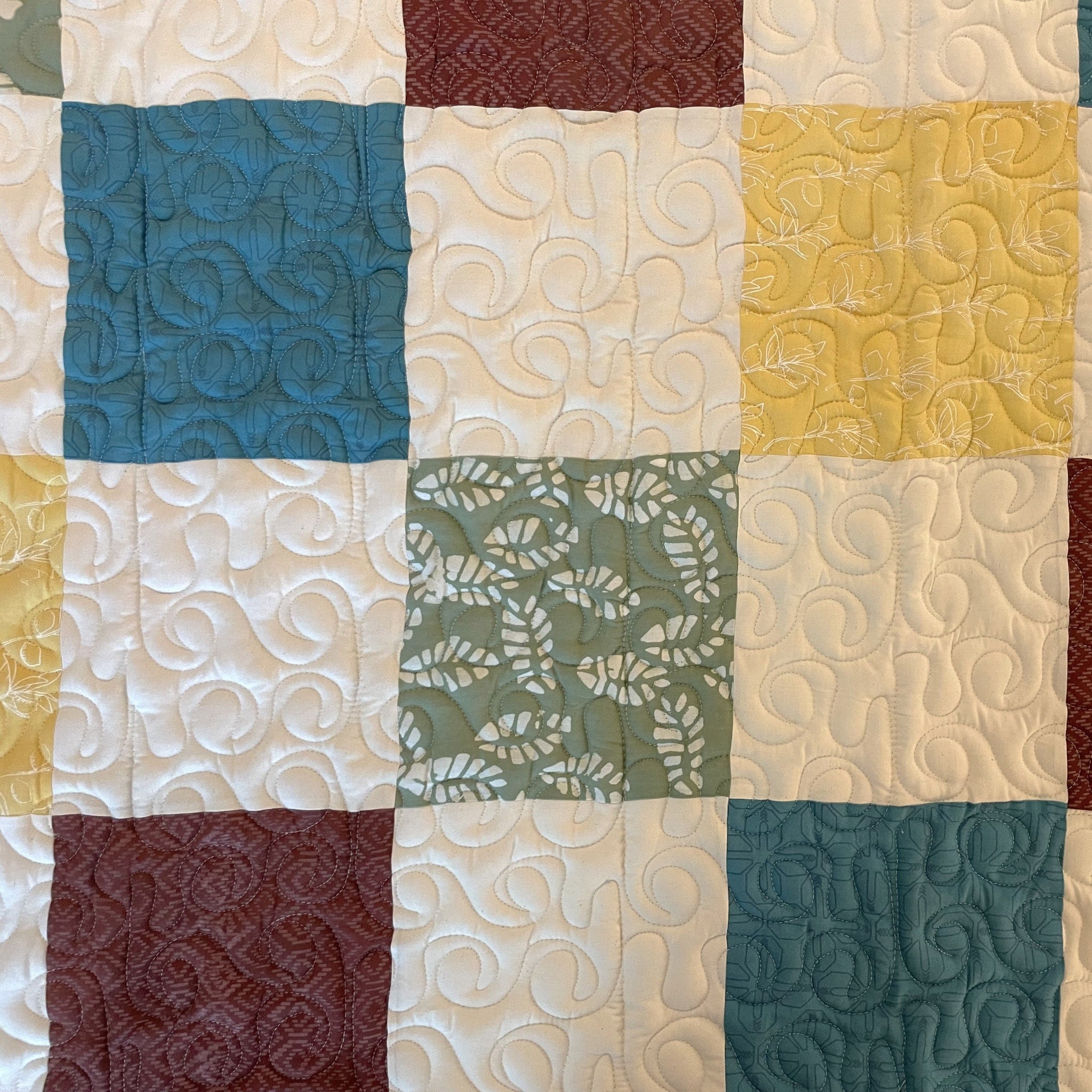 An Amani quilt - handstitched by the women at Amani Kenya for a Fair Trade social enterprise