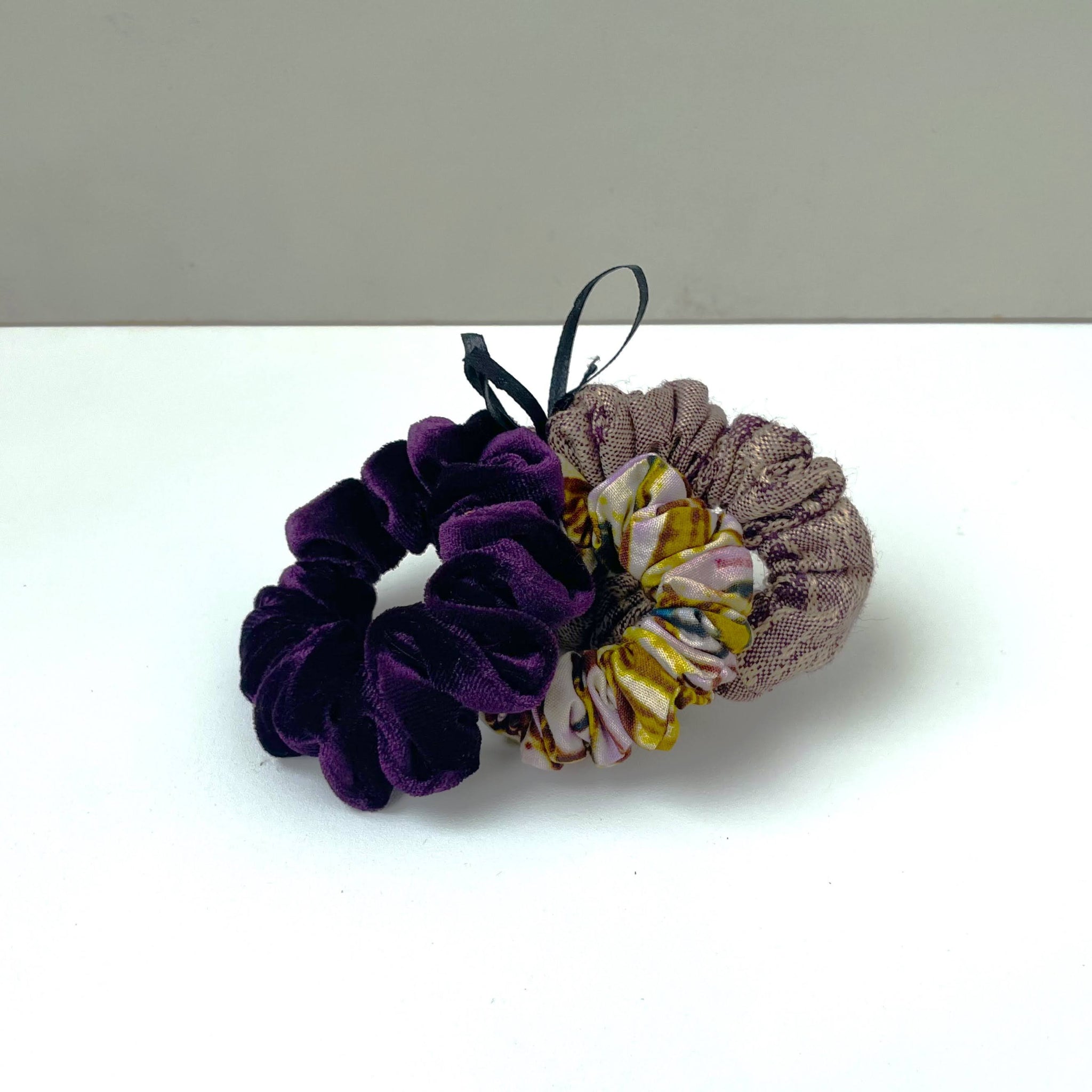 Scrunchie Set - handmade by the women of Amani using Kenyan materials for a Fair Trade social enterprise