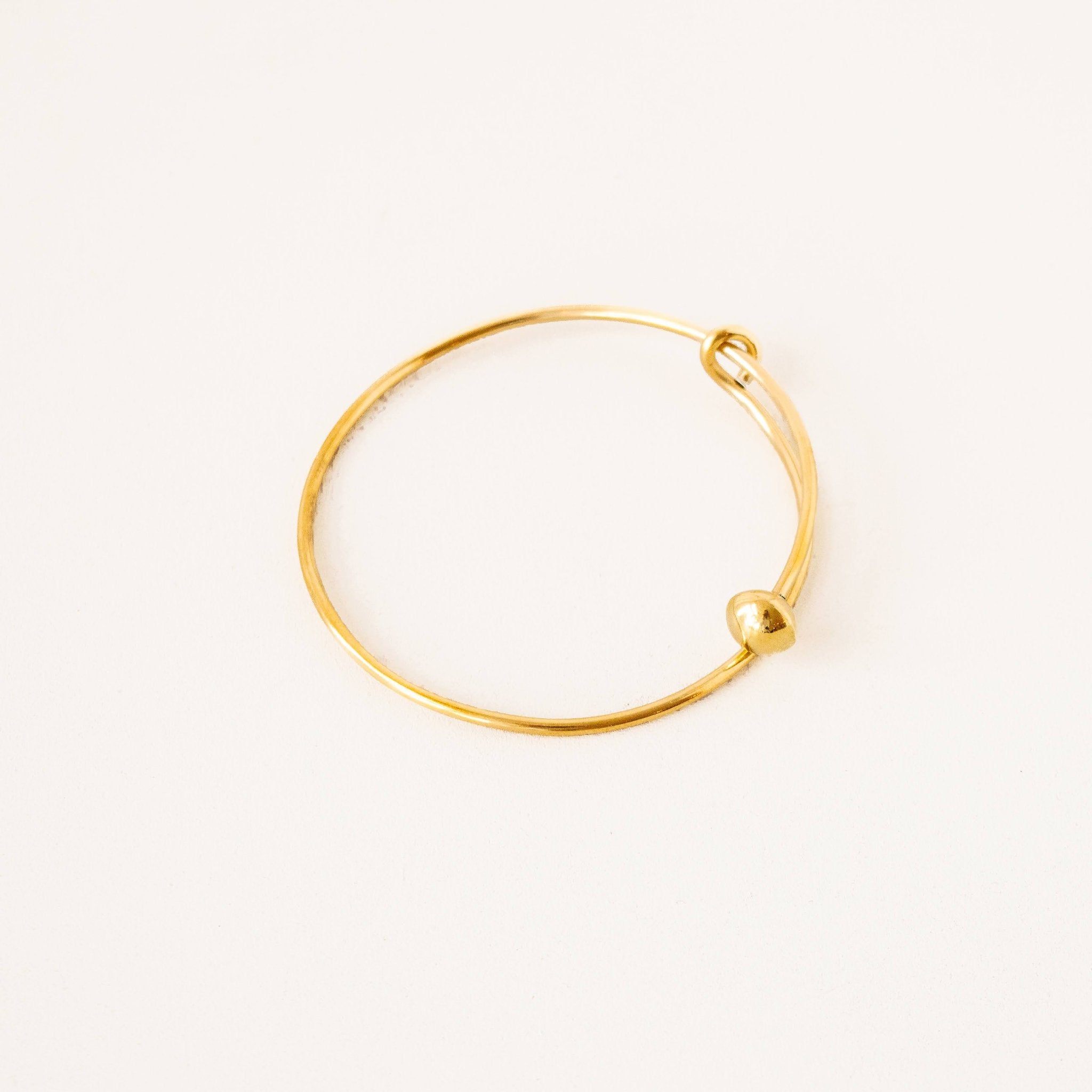 Brass Adjustable Bangle - Kenyan materials and design for a fair trade boutique