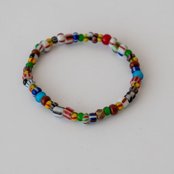 Aja Beaded Bracelet-Kenyan materials and design for a fair trade boutique