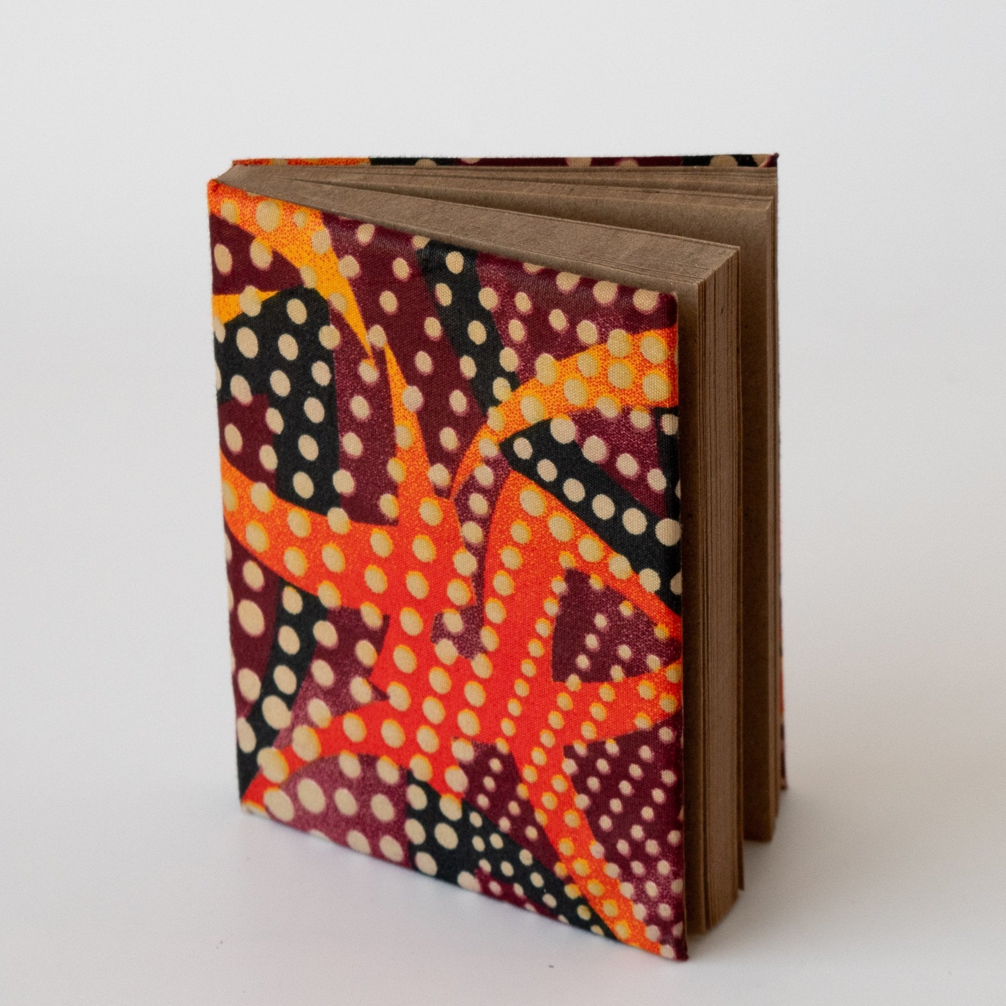 Kitenge Covered Journal - Kenyan materials and design for a fair trade boutique