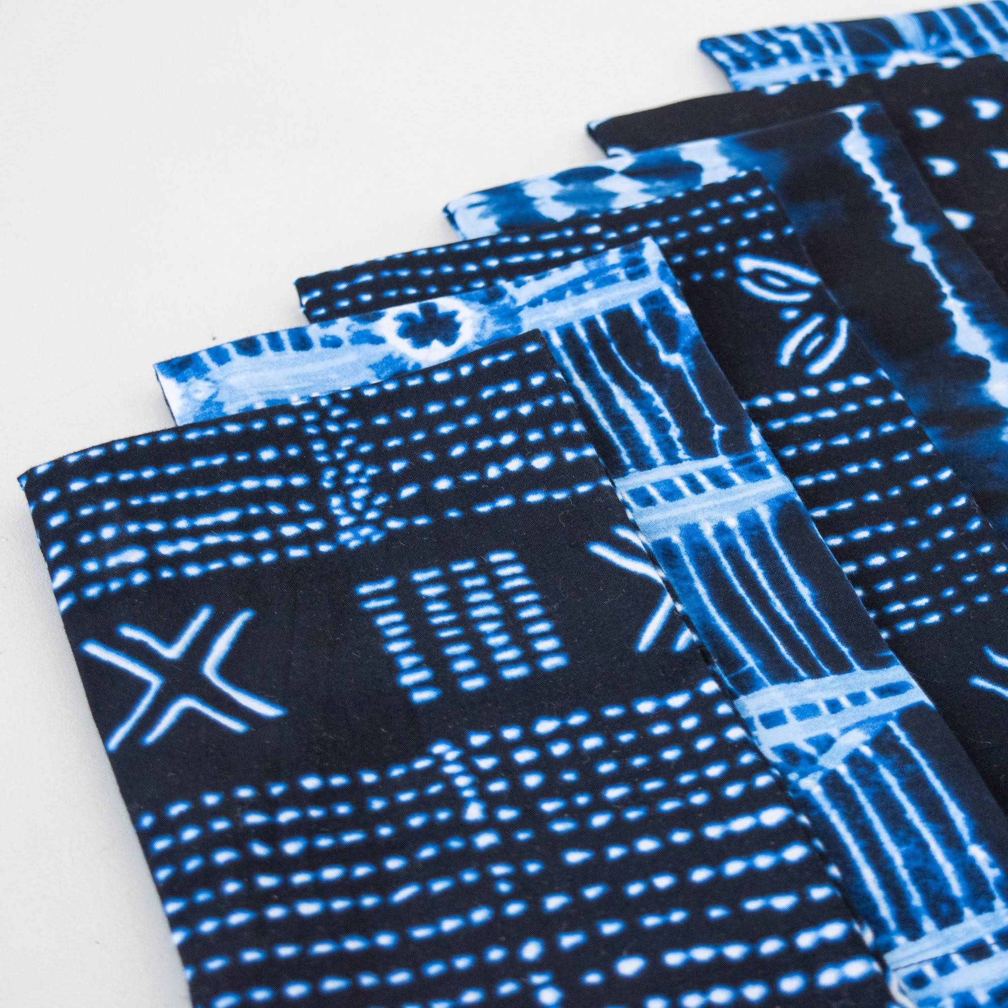 Fair trade kitenge Napkin Set handmade by the women of Amani Uganda in East Africa