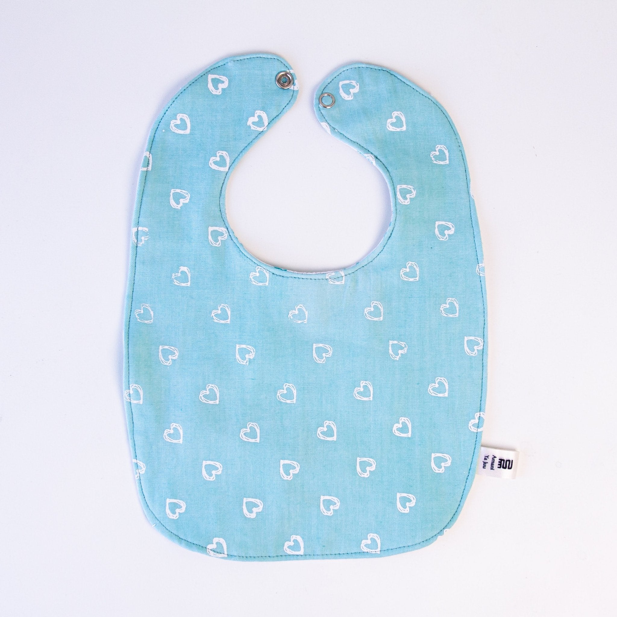 Watoto Baby Bib - Kenyan materials and design for a fair trade boutique