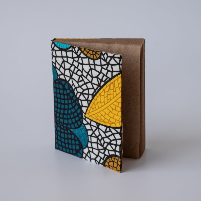 Kitenge Covered Journal - Kenyan materials and design for a fair trade boutique