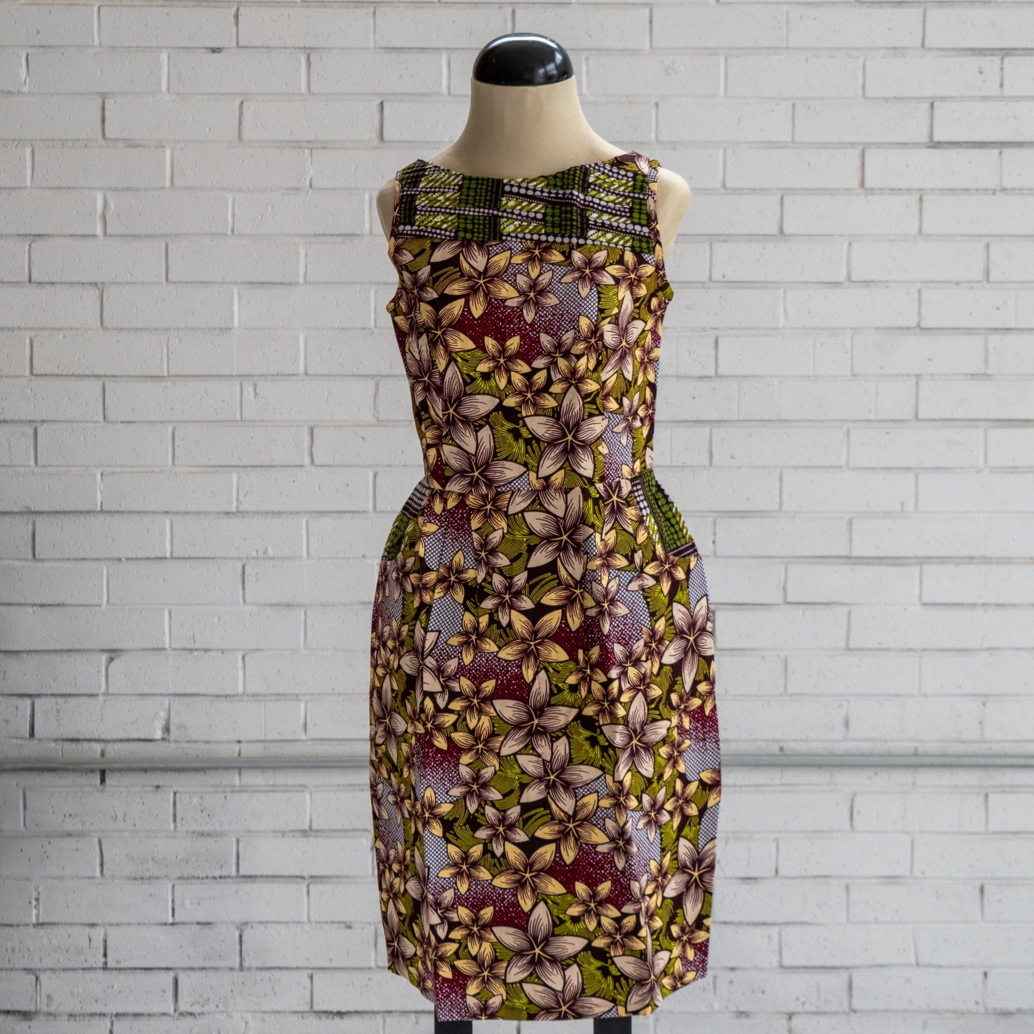 The Tropics Dress-Kenyan materials and design for a fair trade boutique