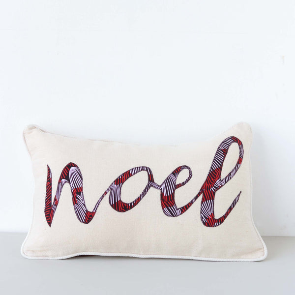 Noel Pillow - Kenyan materials and design for a fair trade boutique