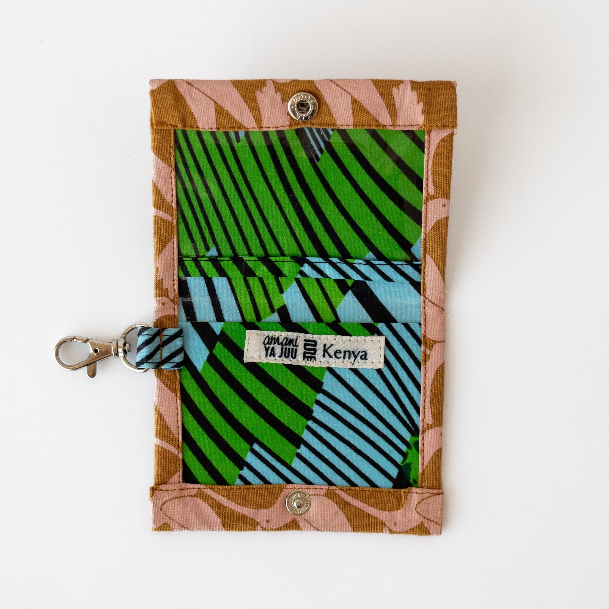 ID Wallet-Kenyan materials and design for a fair-trade boutique