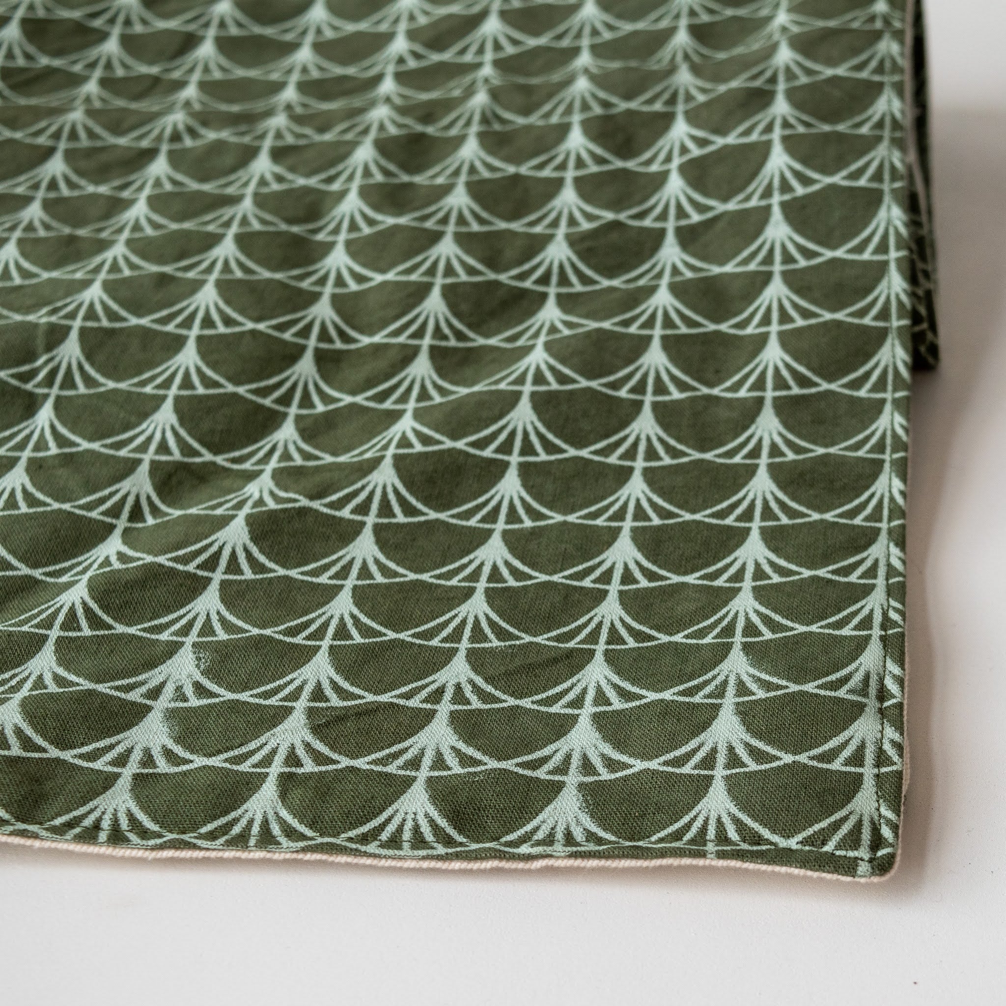 Screen Print Table Runner - handmade by the women of Amani for a Fair Trade boutique