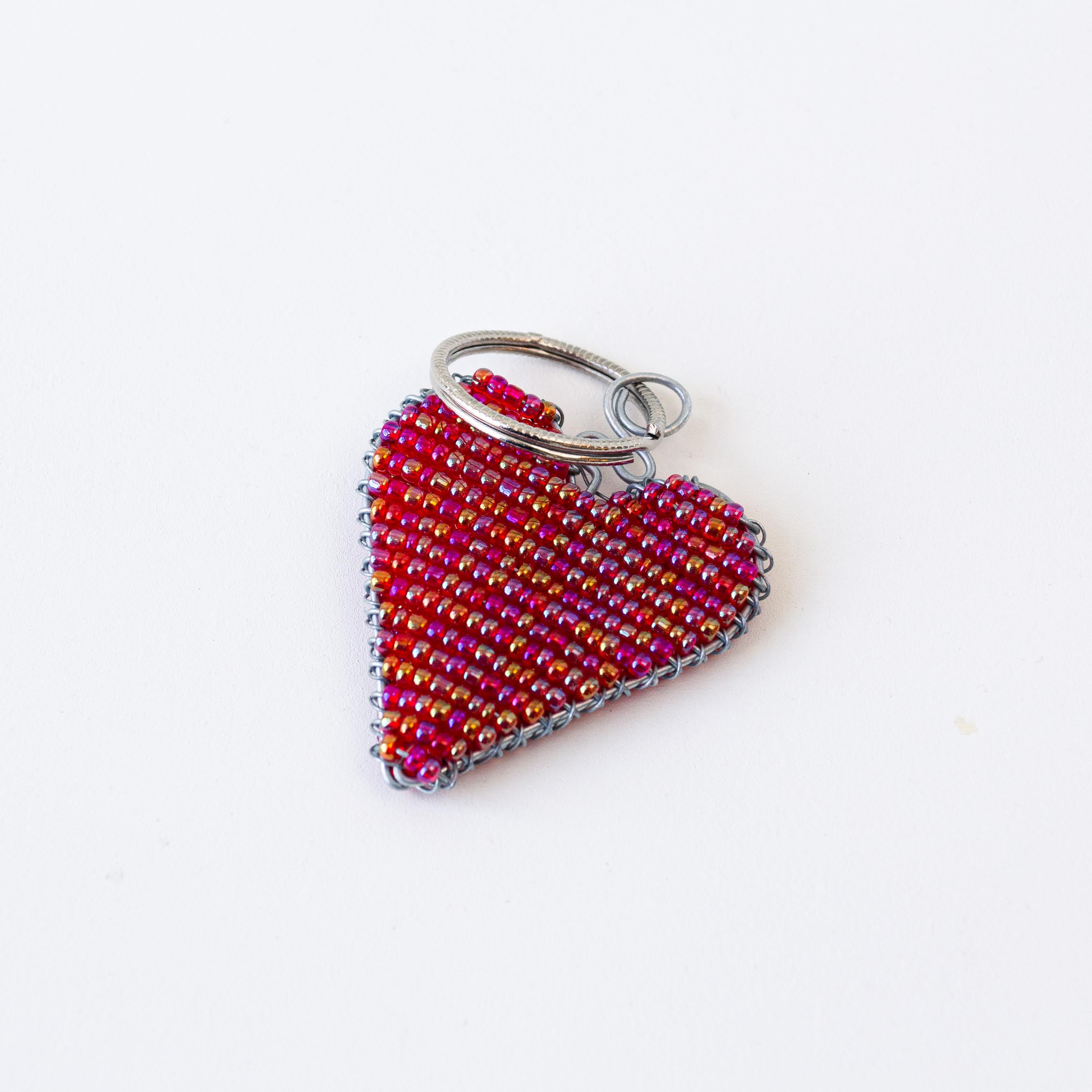 Beaded Keychains - Kenyan materials and design for a fair trade boutique