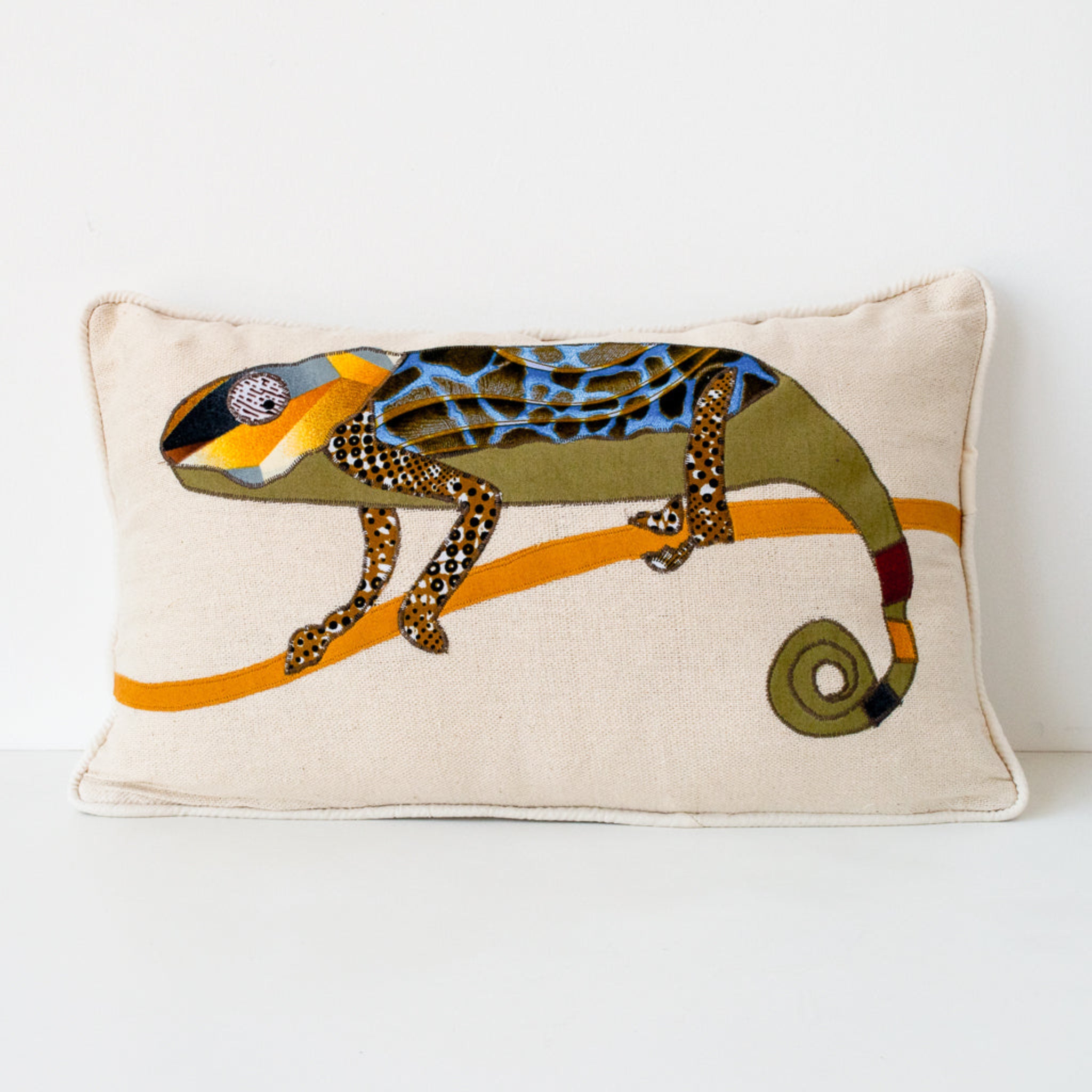 Chameleon Pillow Case- made for a fair trade social enterprise