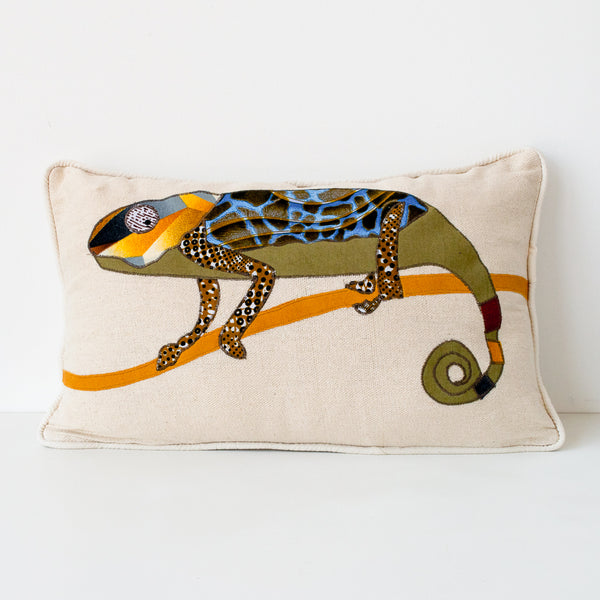 Chameleon Pillow Case- made for a fair trade social enterprise