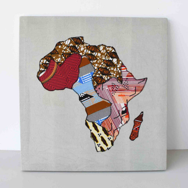 Africa Map Wall Hanging