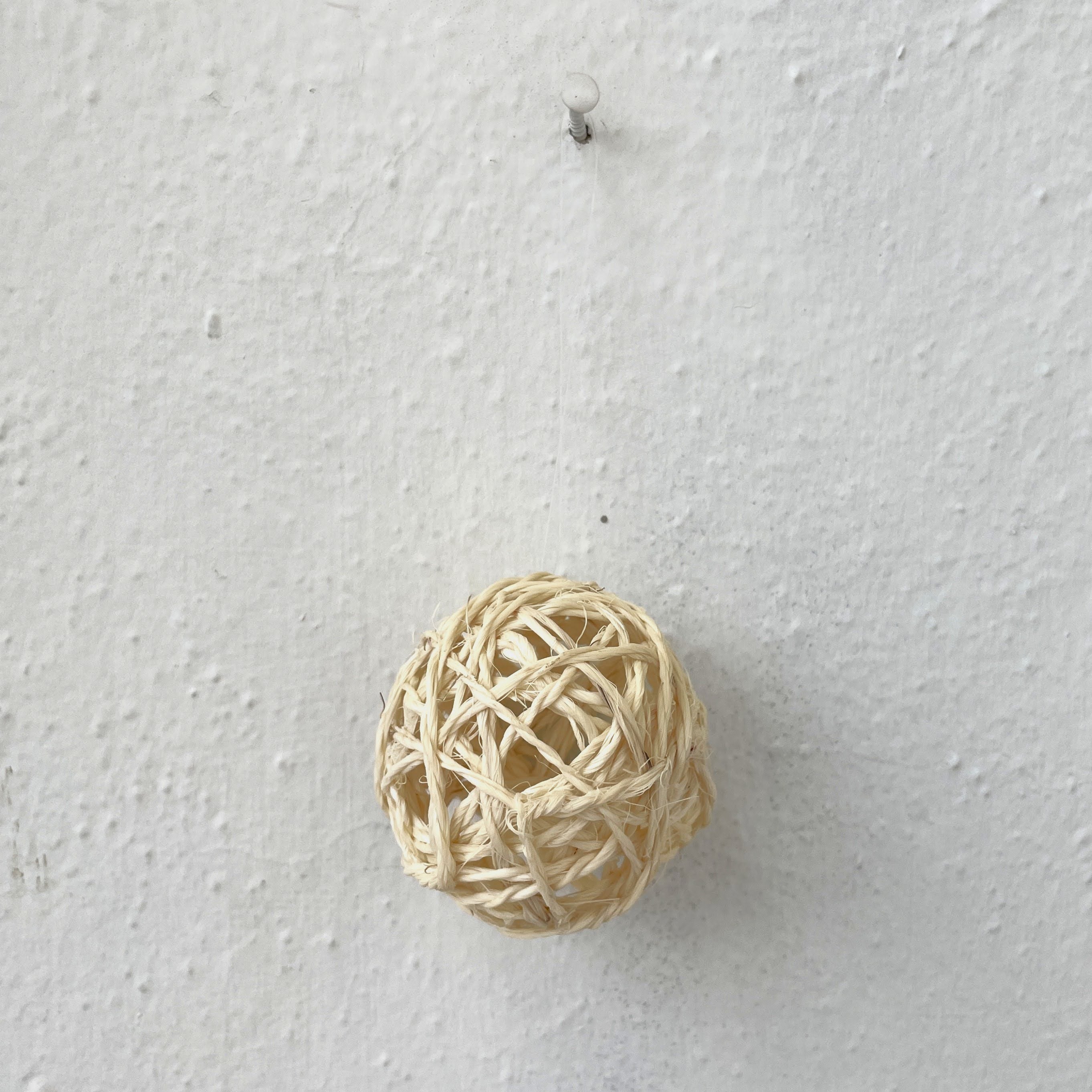 Sisal Ball Ornament