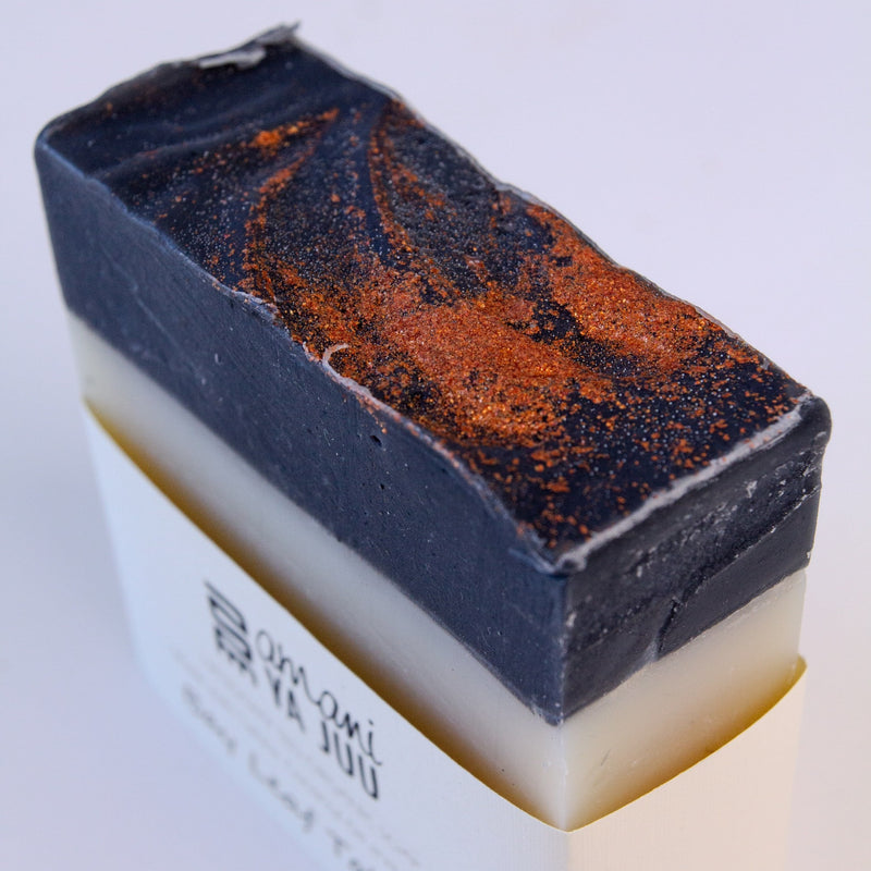 Handmade organic soap made from tallow, olive oil and coconut oil